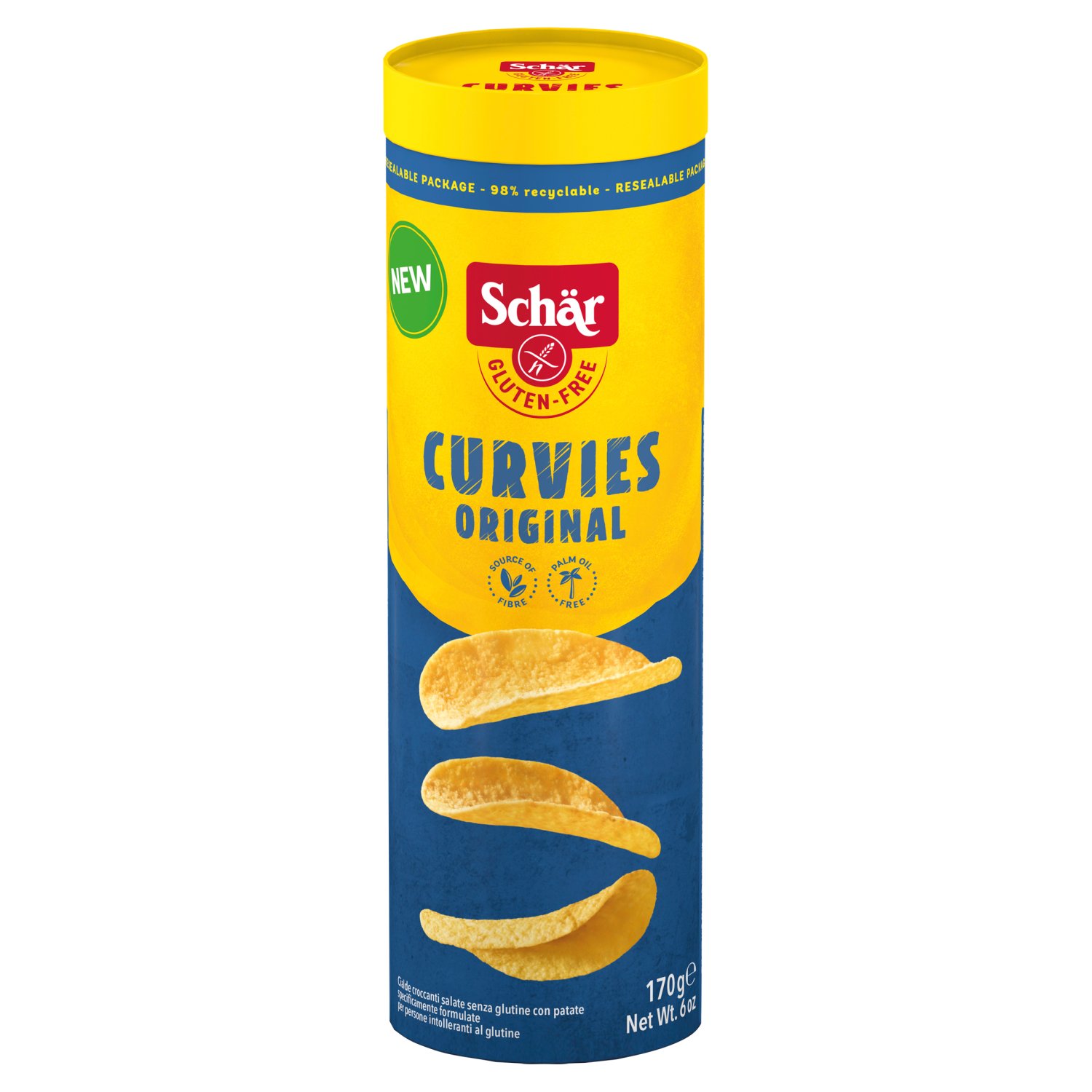 Schar Gluten Free Curvies Original (170 g)