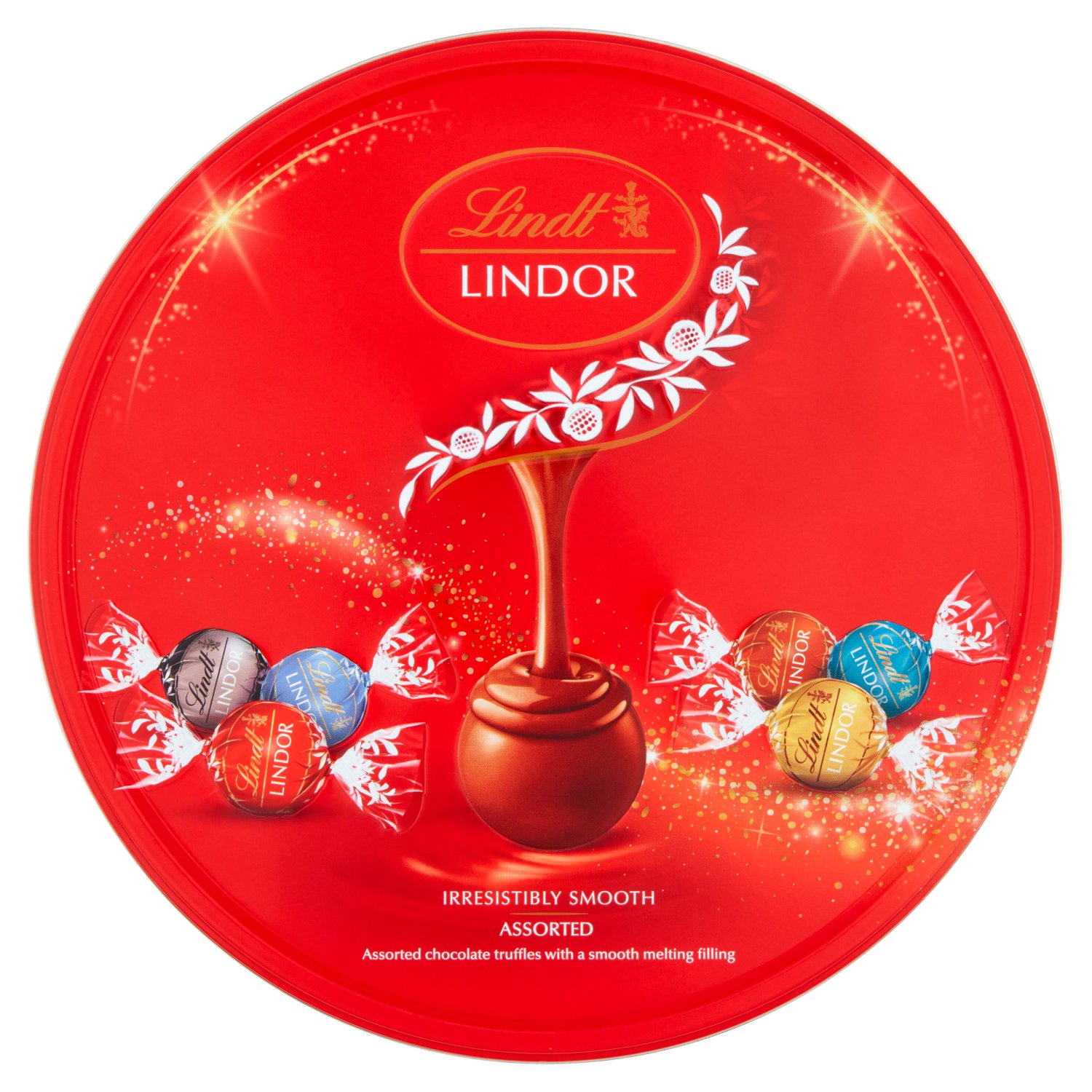 Lindt Lindor Assorted Chocolate Truffles Tin (450 g)