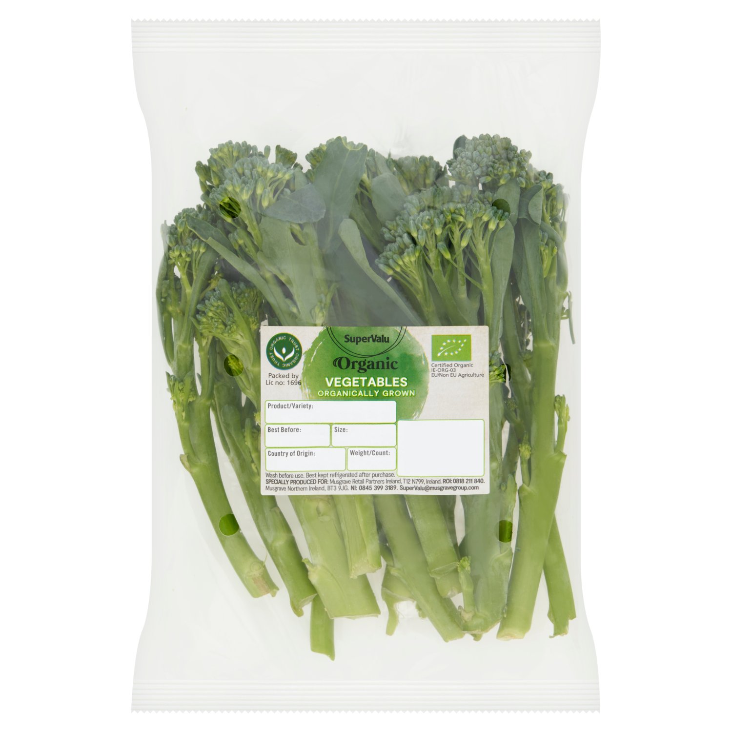 SuperValu Organic Tenderstem Broccoli (200 g)