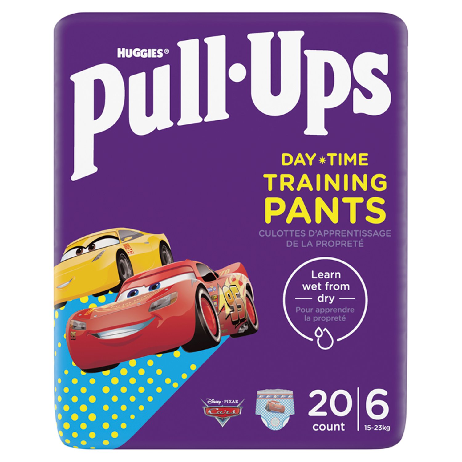 Huggies Pull-Ups Day Time Nappy Pants Size 6 (20 Piece)