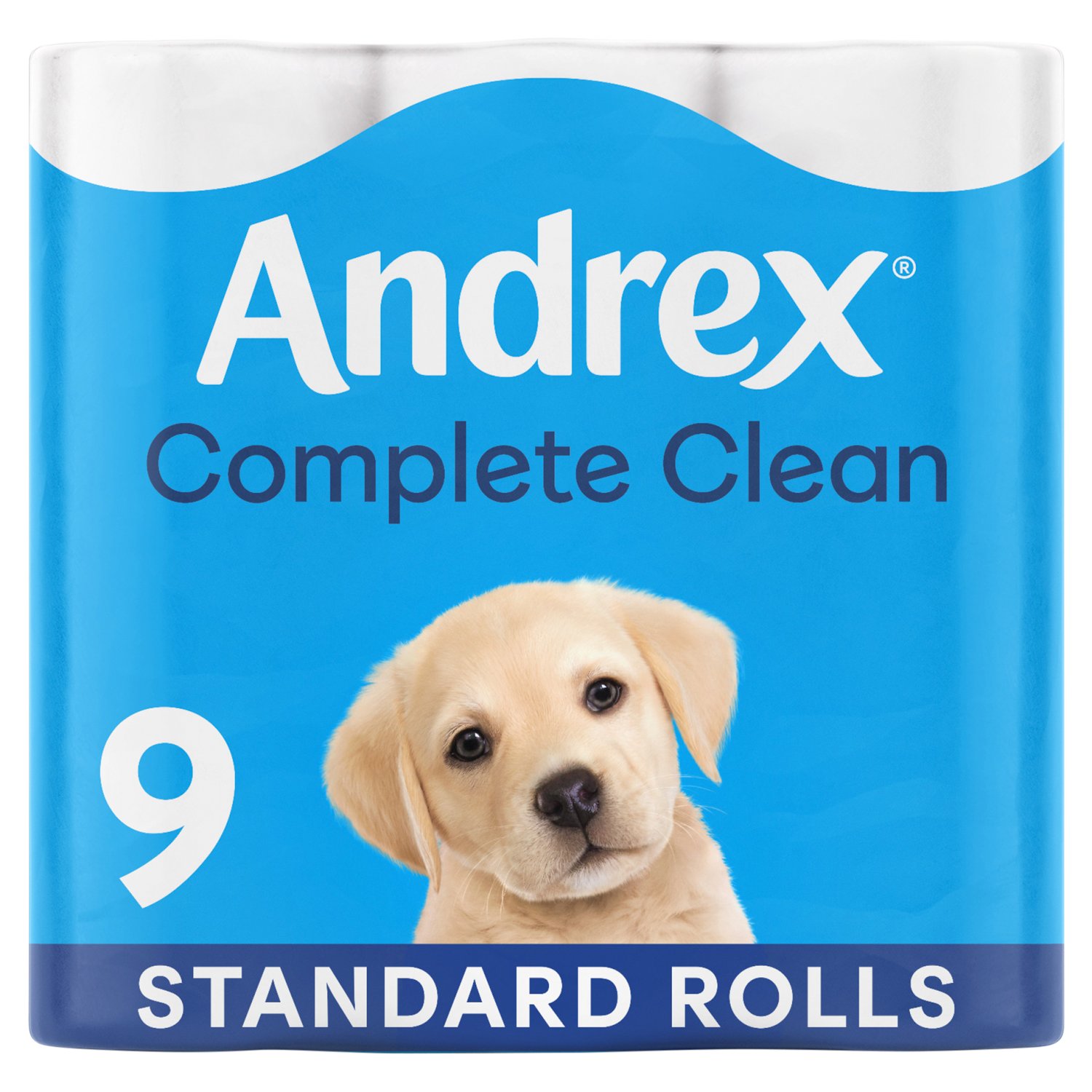 Andrex Complete Clean Toilet Tissue (9 Roll)