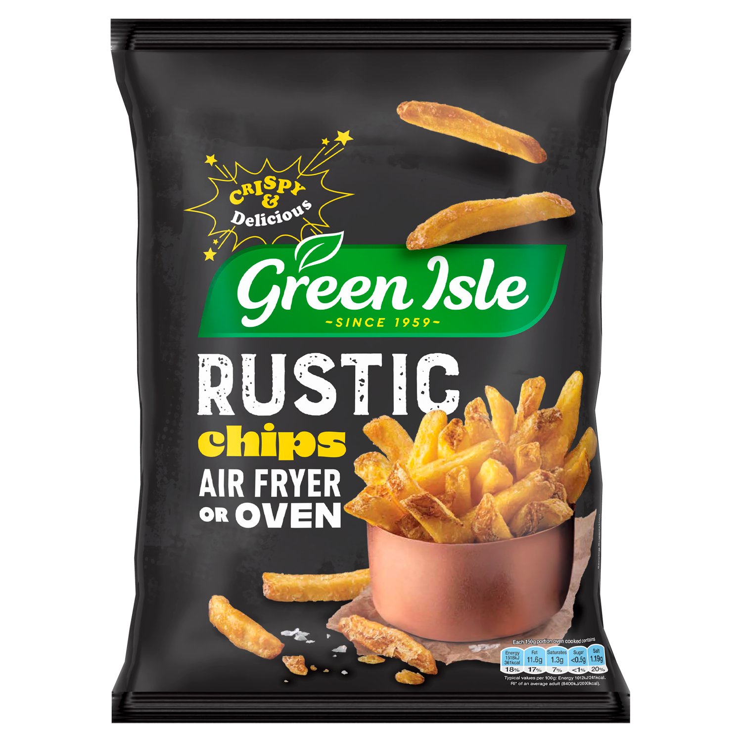 Green Isle Rustic Chips (800 g)