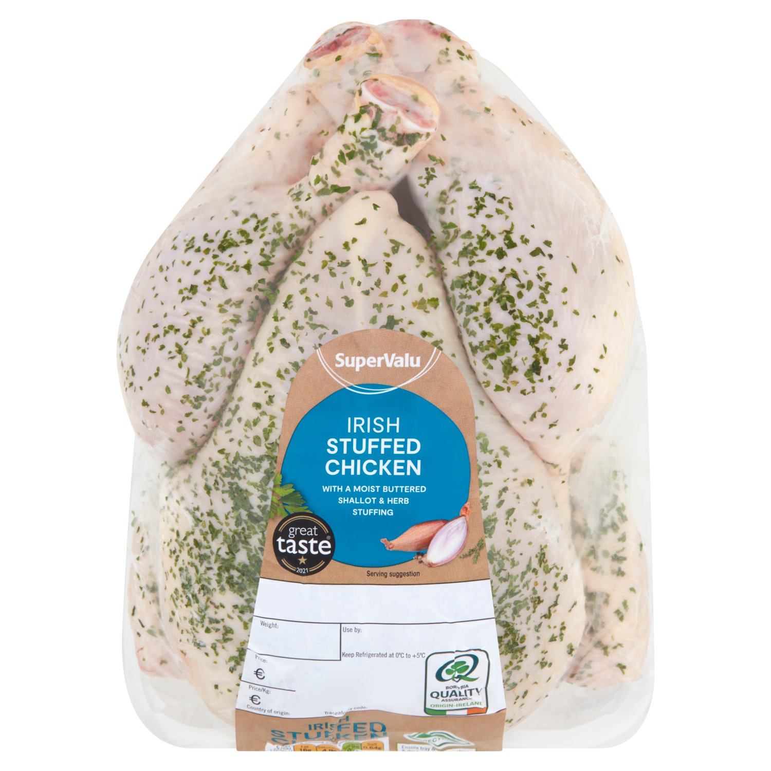 SuperValu Fresh Irish Whole Stuffed Chicken (2.15 kg)
