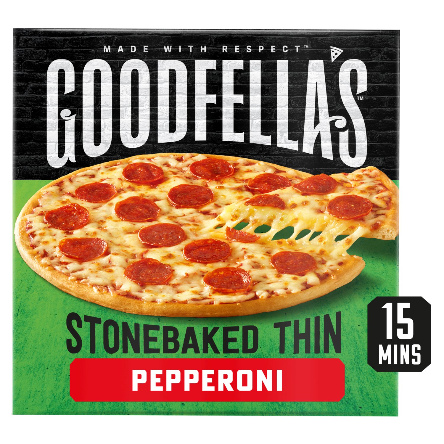 Goodfella's Stone Baked Thin Pepperoni Pizza (332 g)