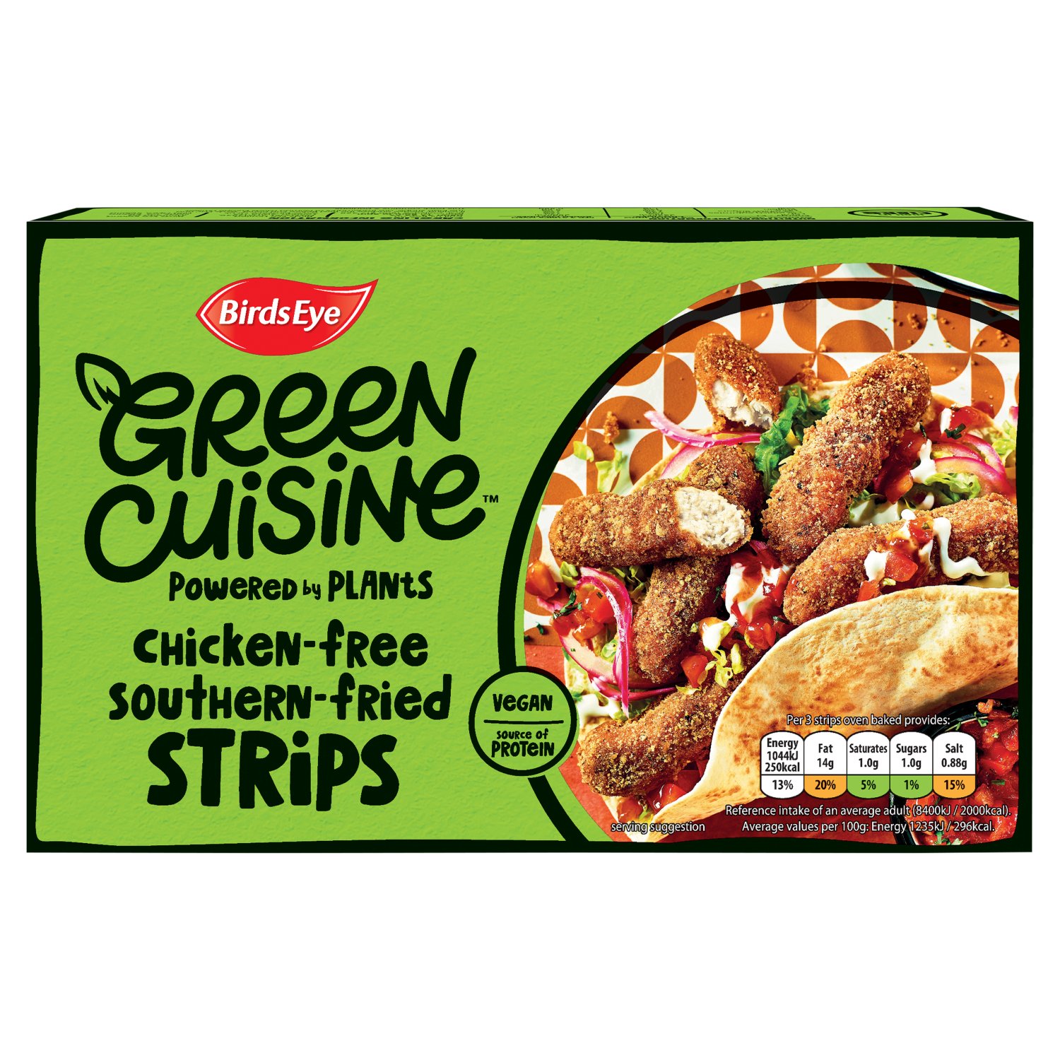 Birds Eye Green Cuisine Chicken Free Southern Fried Strips (210 g)