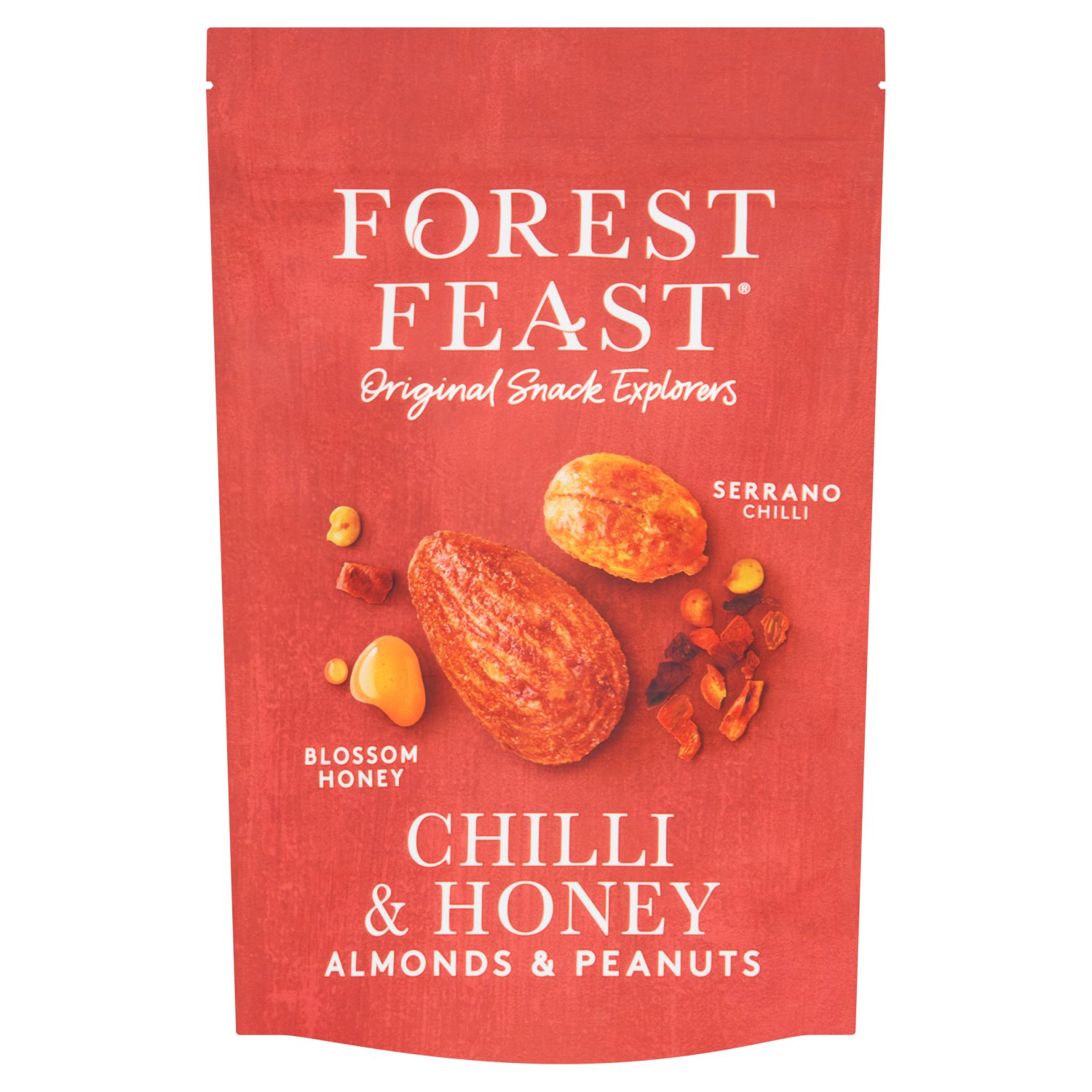 Forest Feast Slow Roasted Almonds & Peanuts Bag (120 g)