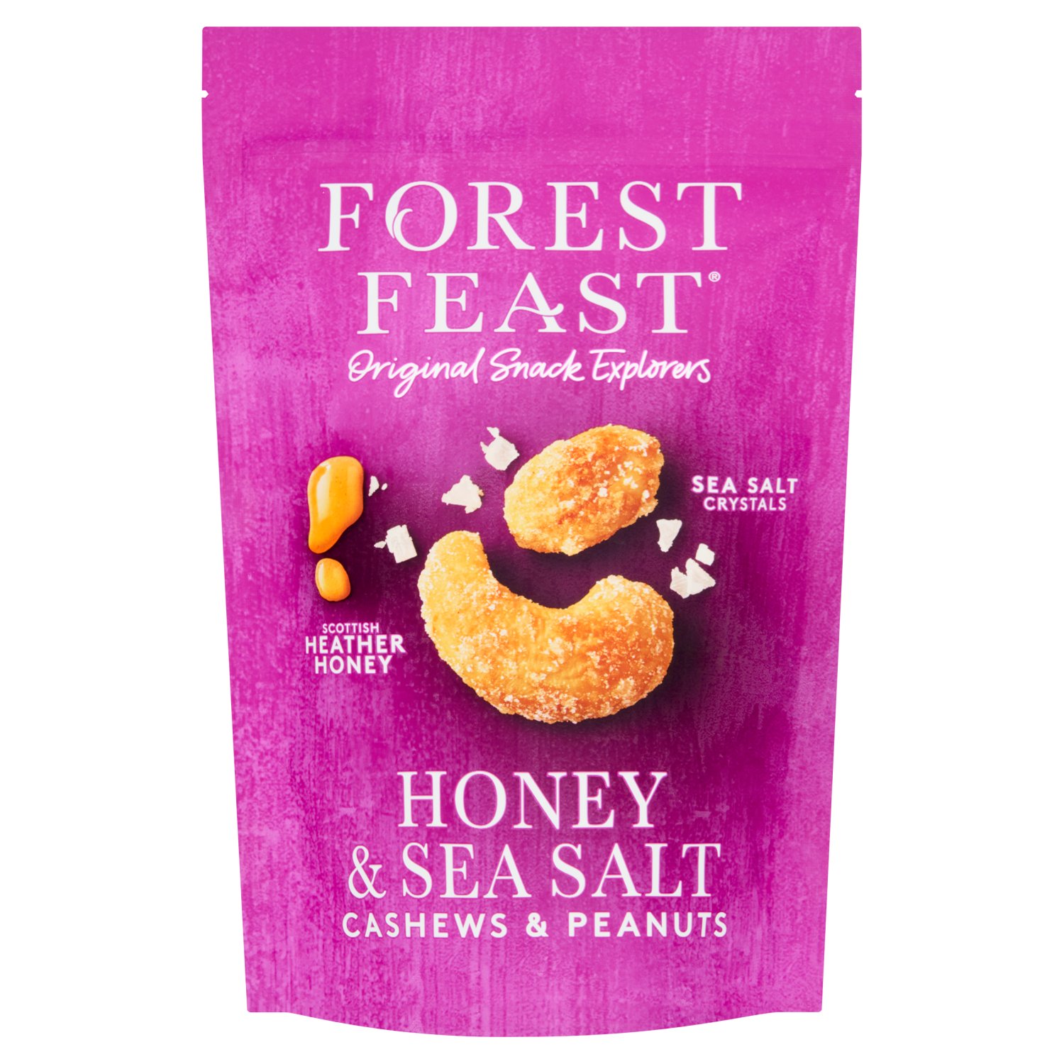 Forest Feast Slow Roasted Peanuts & Cashews Bag (120 g)