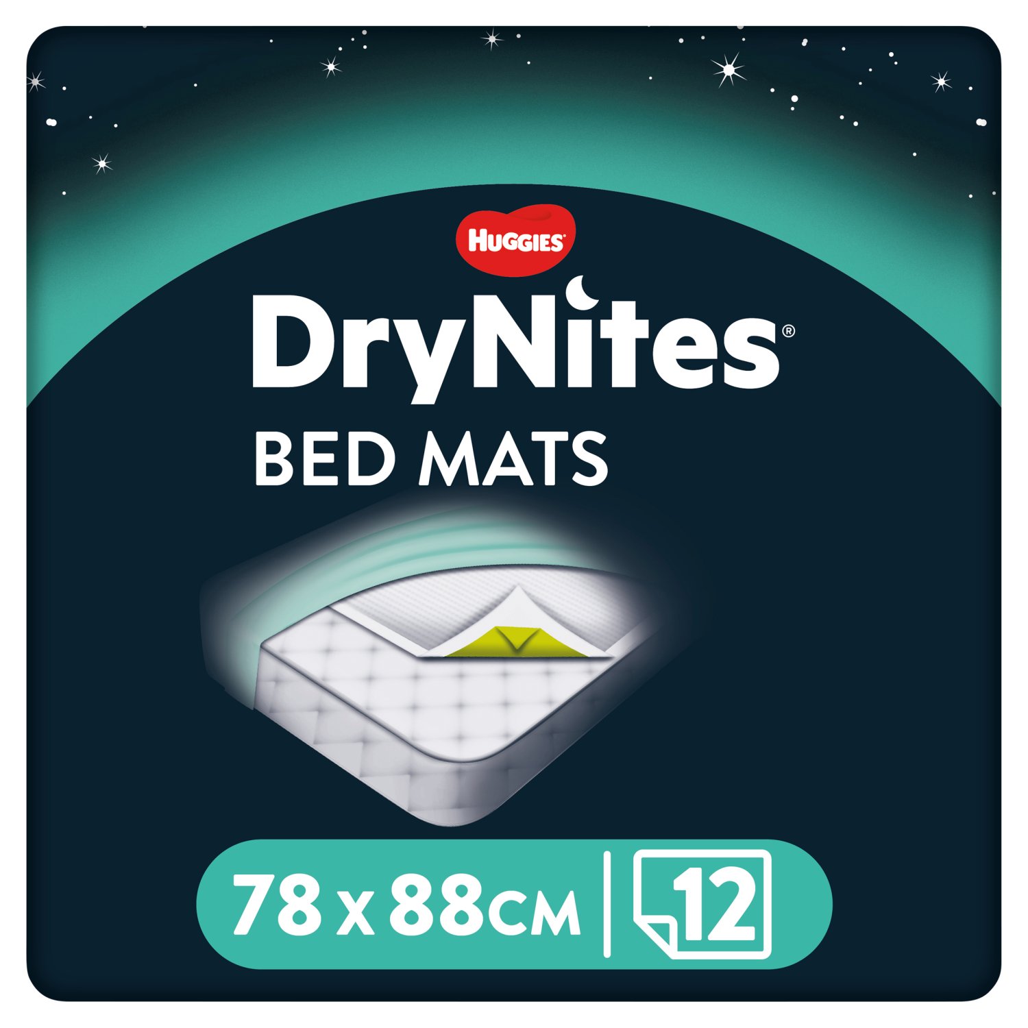 Huggies Drynites Bedmats (12 Piece)