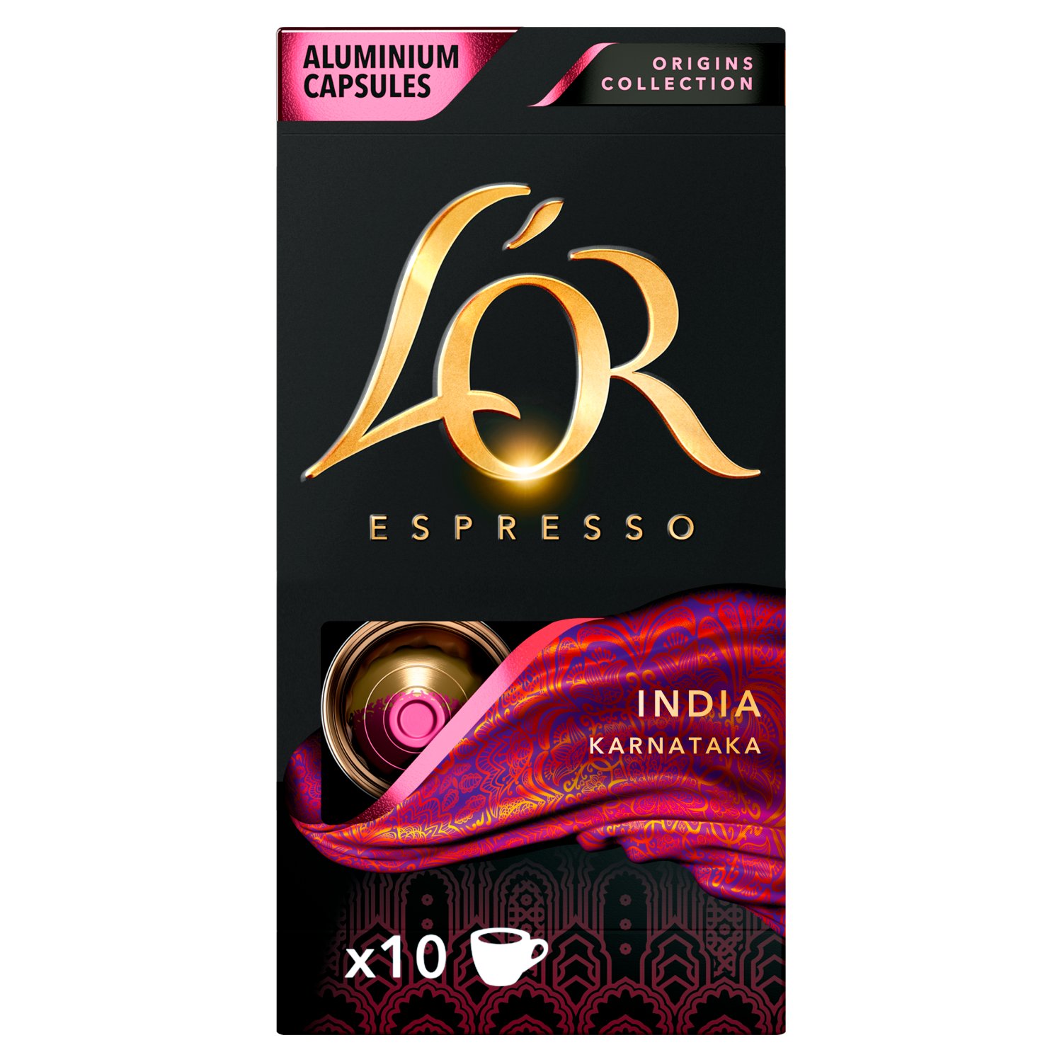 L'OR Origins India Capsules 10 Pack (52 g)