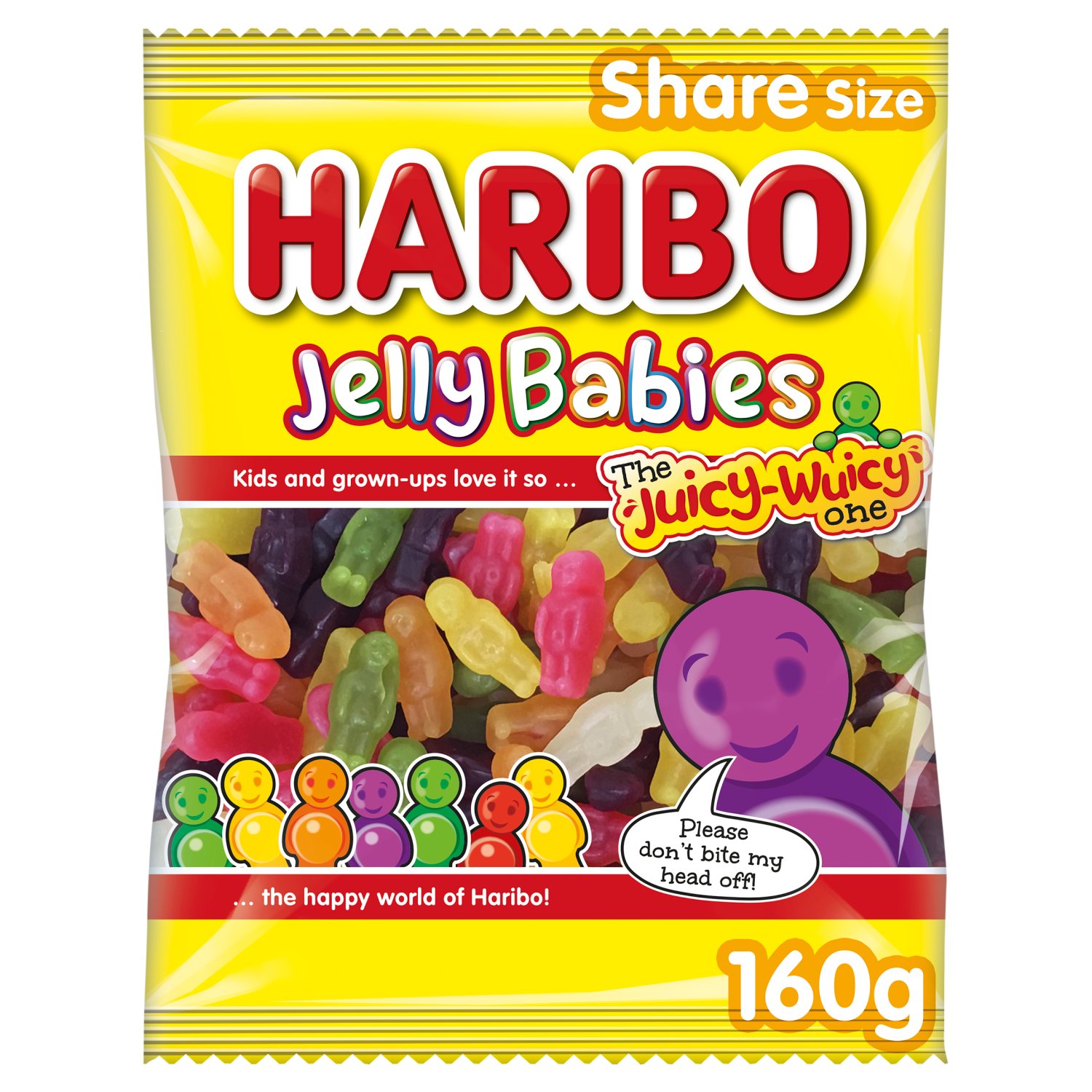 Haribo Jelly Babies Bag (160 g)