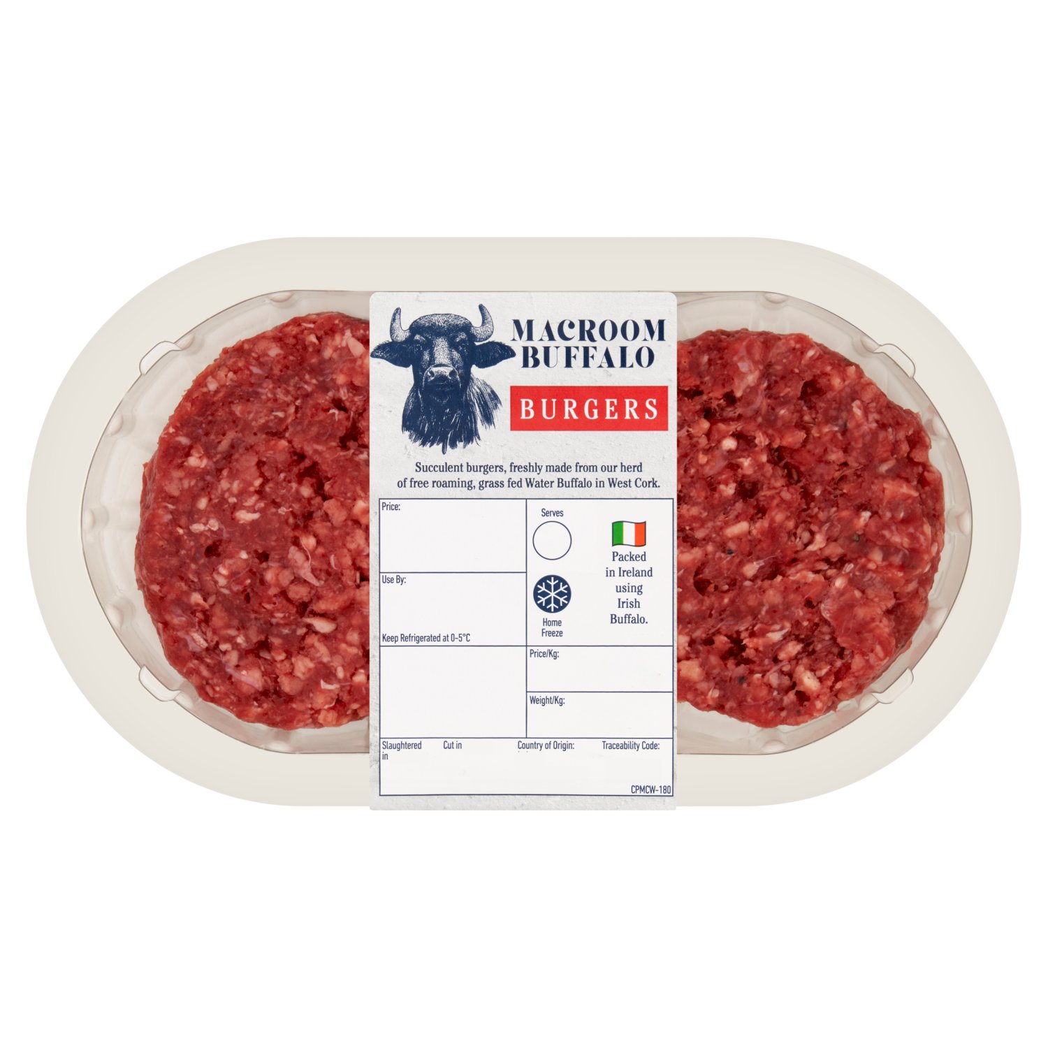 Macroom Buffalo Burgers 2 Pack (227 g)