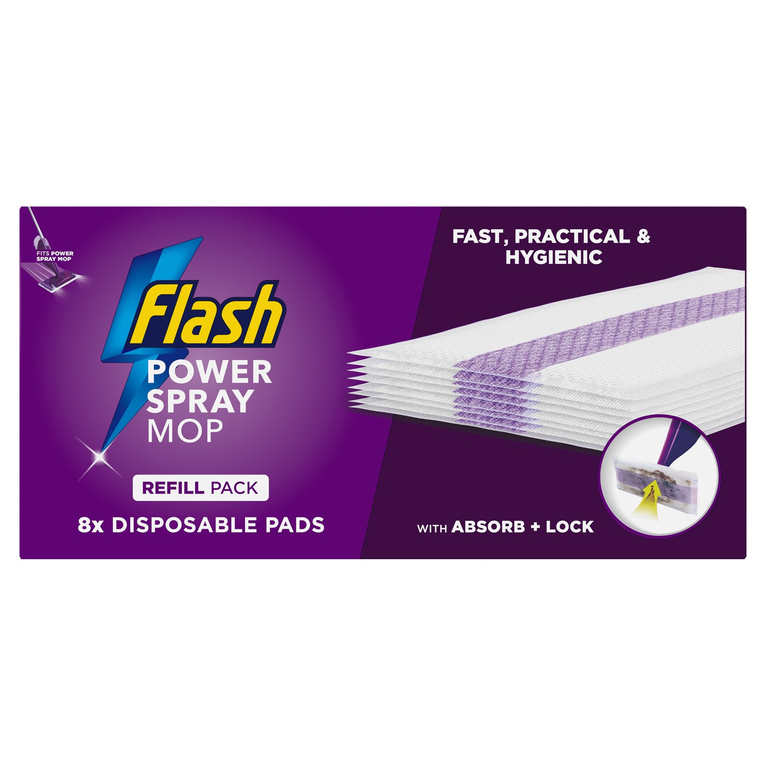 sh Powermop Refill Pads 8Pce (8 Piece)