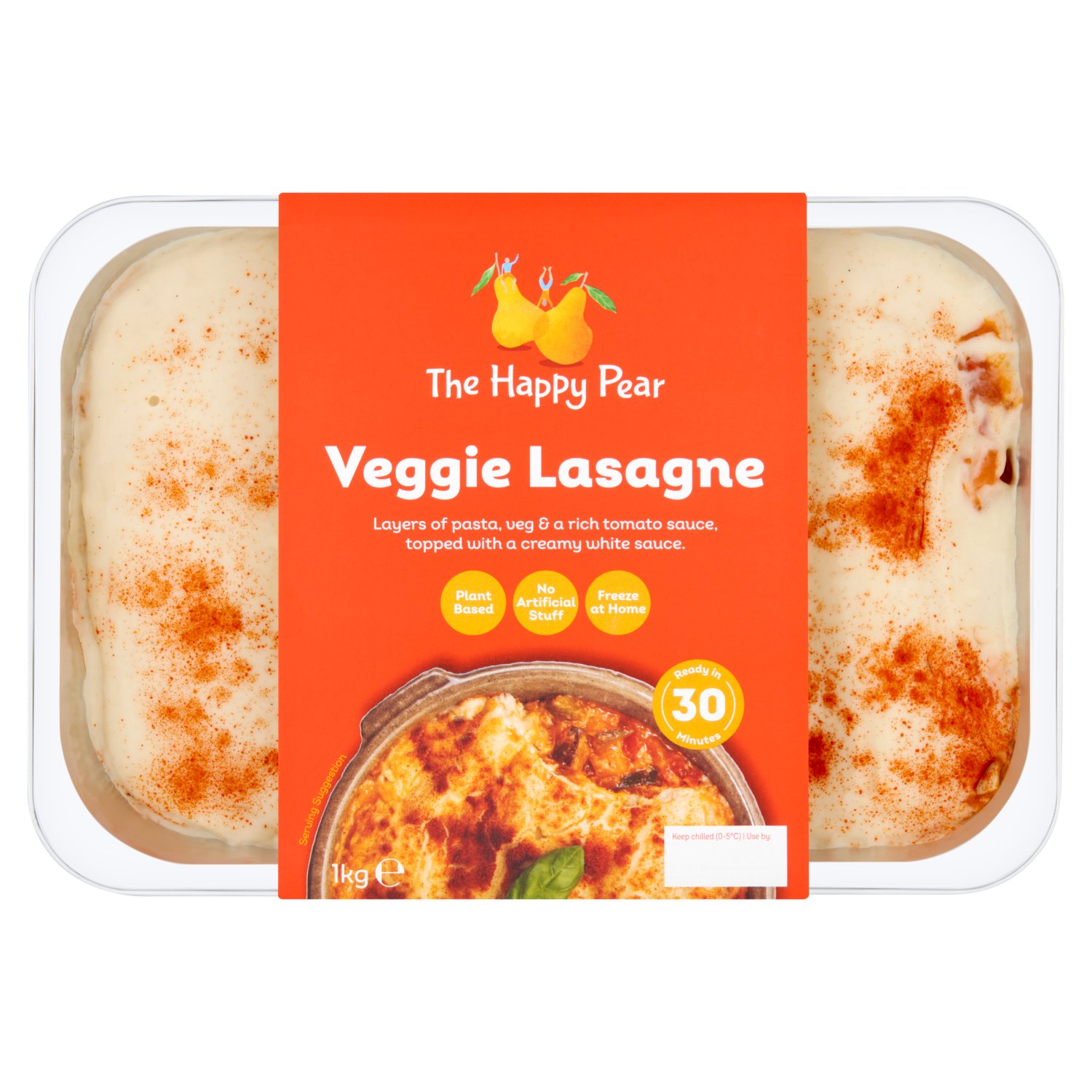 The Happy Pear Family Veggie Lasagne (1 kg)