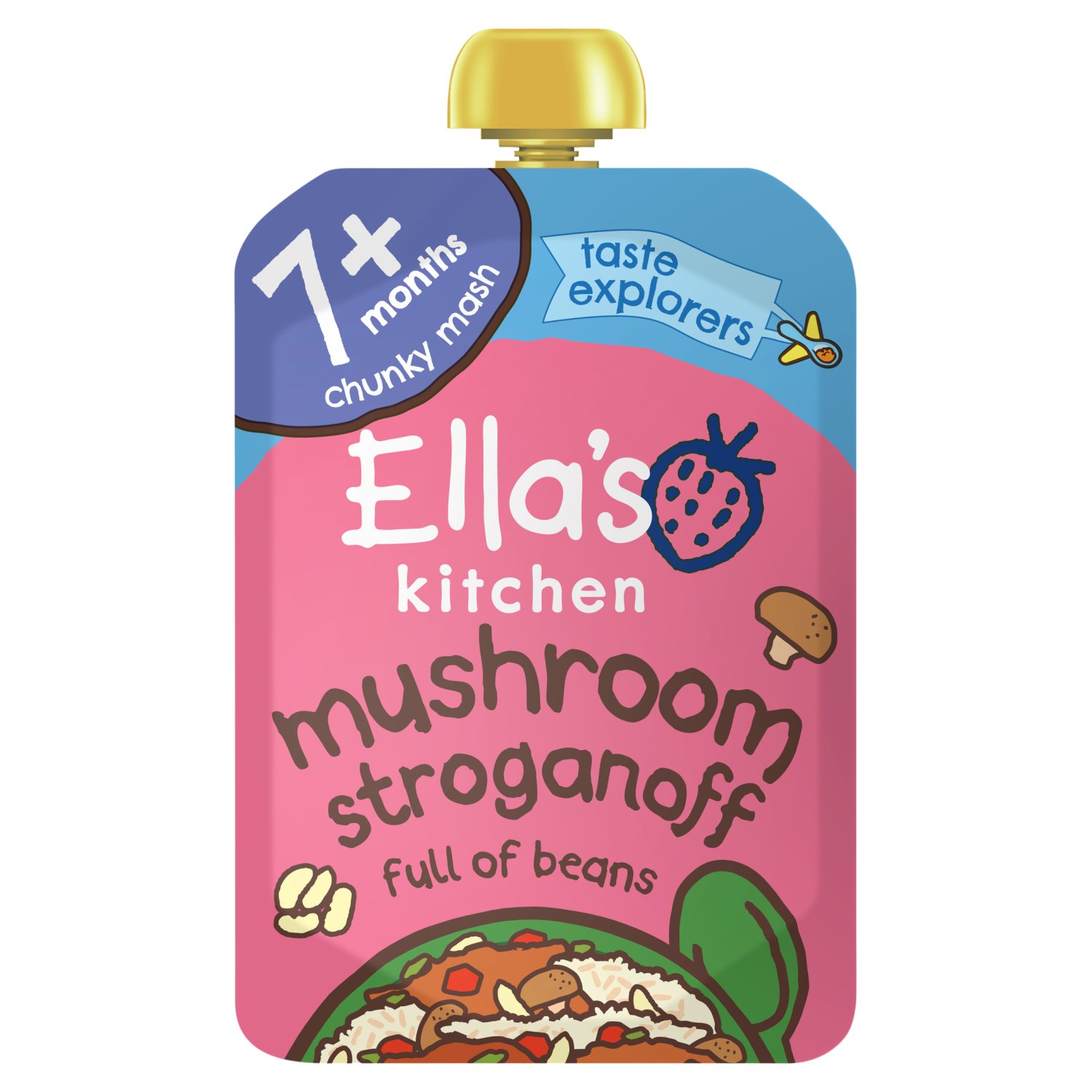 Ella's Kitchen Mushroom Stroganoff 7+Months (130 g)