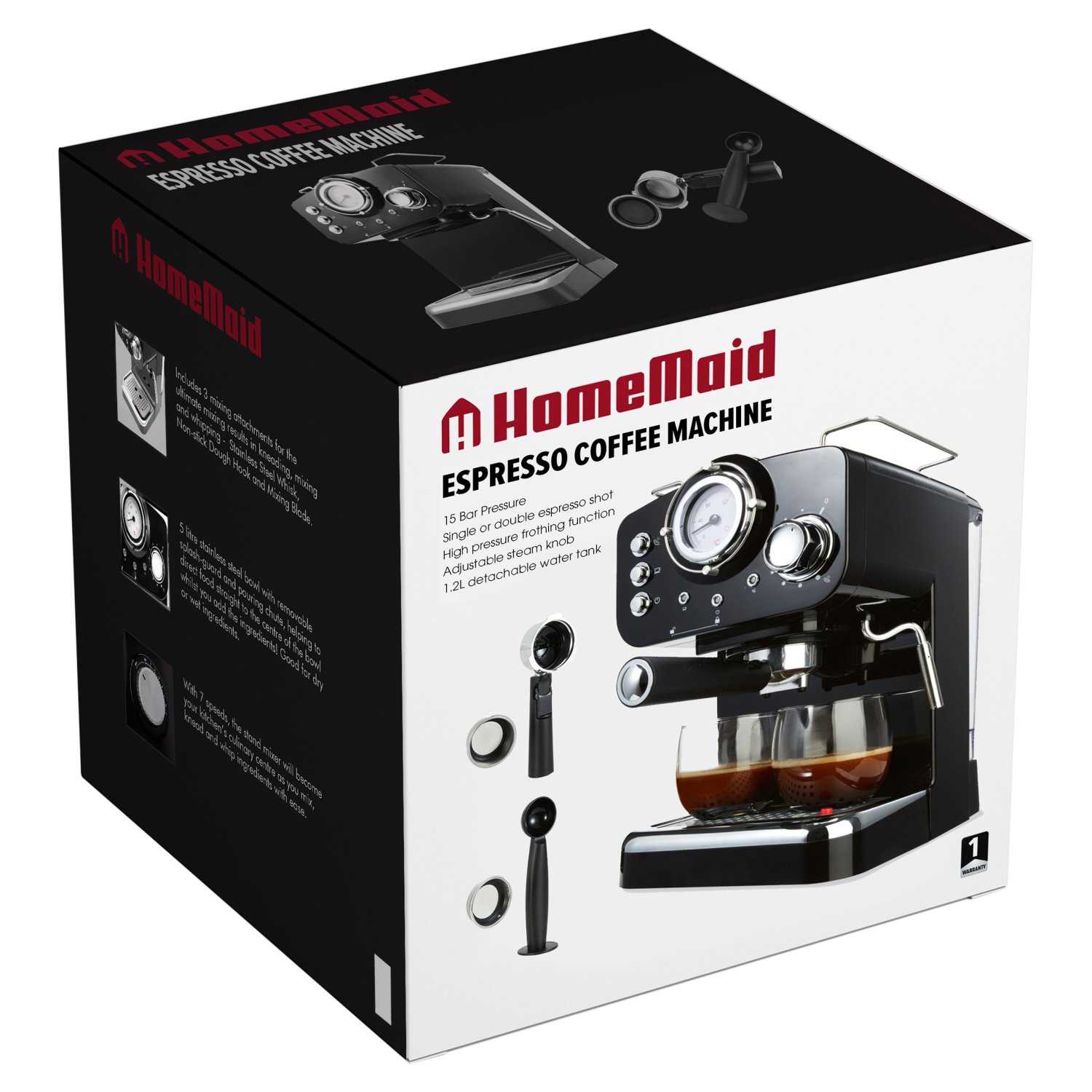 Homemaid Espresso Machine (1 Piece)