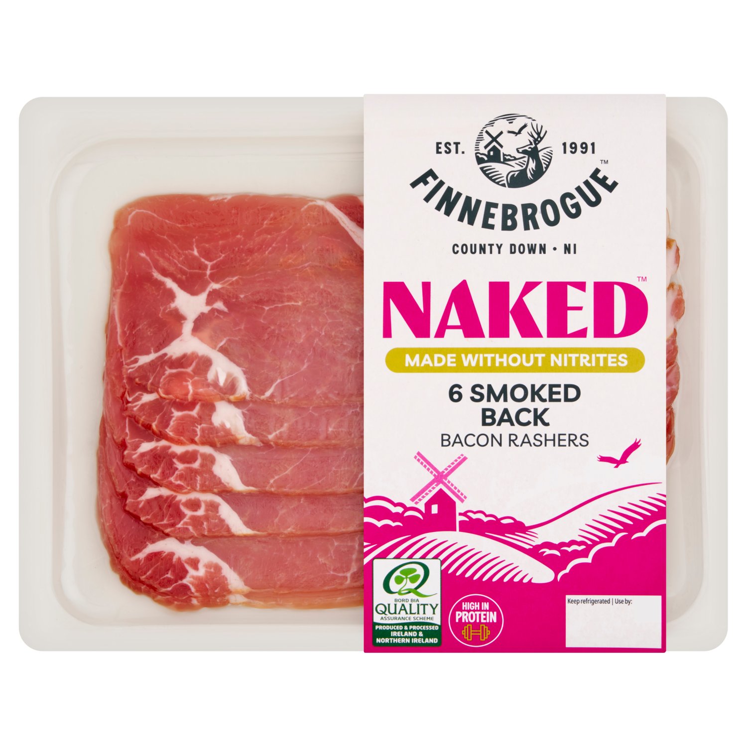 Naked Smoked Back Bacon (200 g)