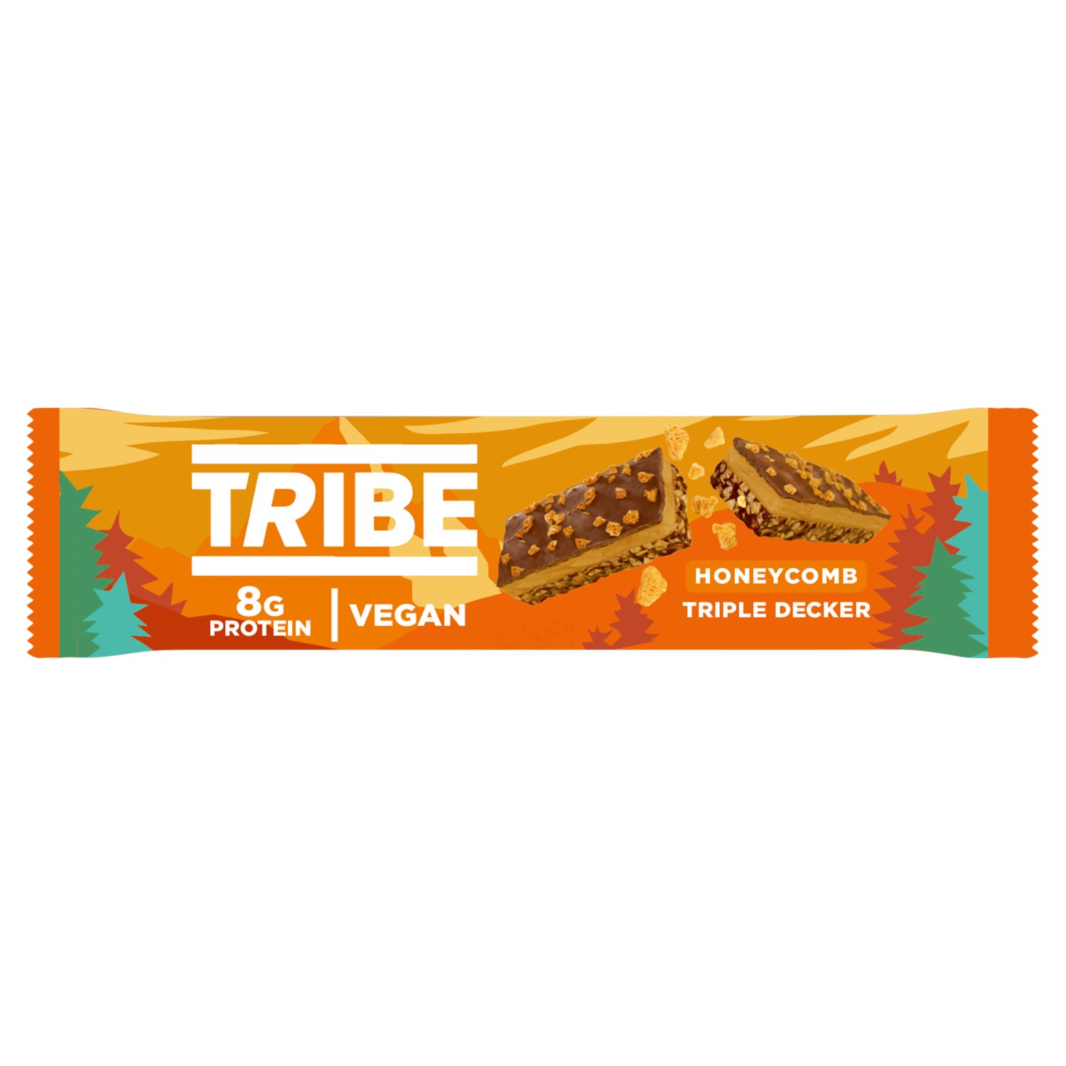 Tribe Triple Decker Vegan Honeycomb (40 Piece)