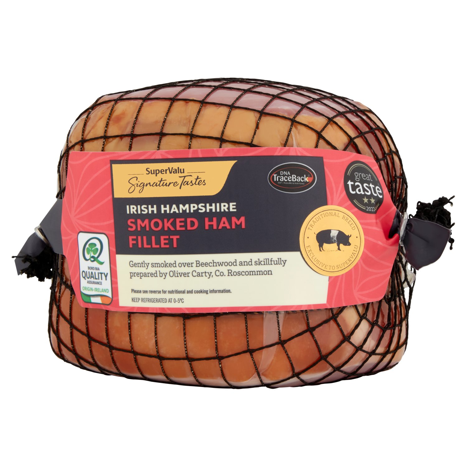 SuperValu Signature Tastes Hampshire Smoked Butcher Style Ham Fillet (2.5 kg)