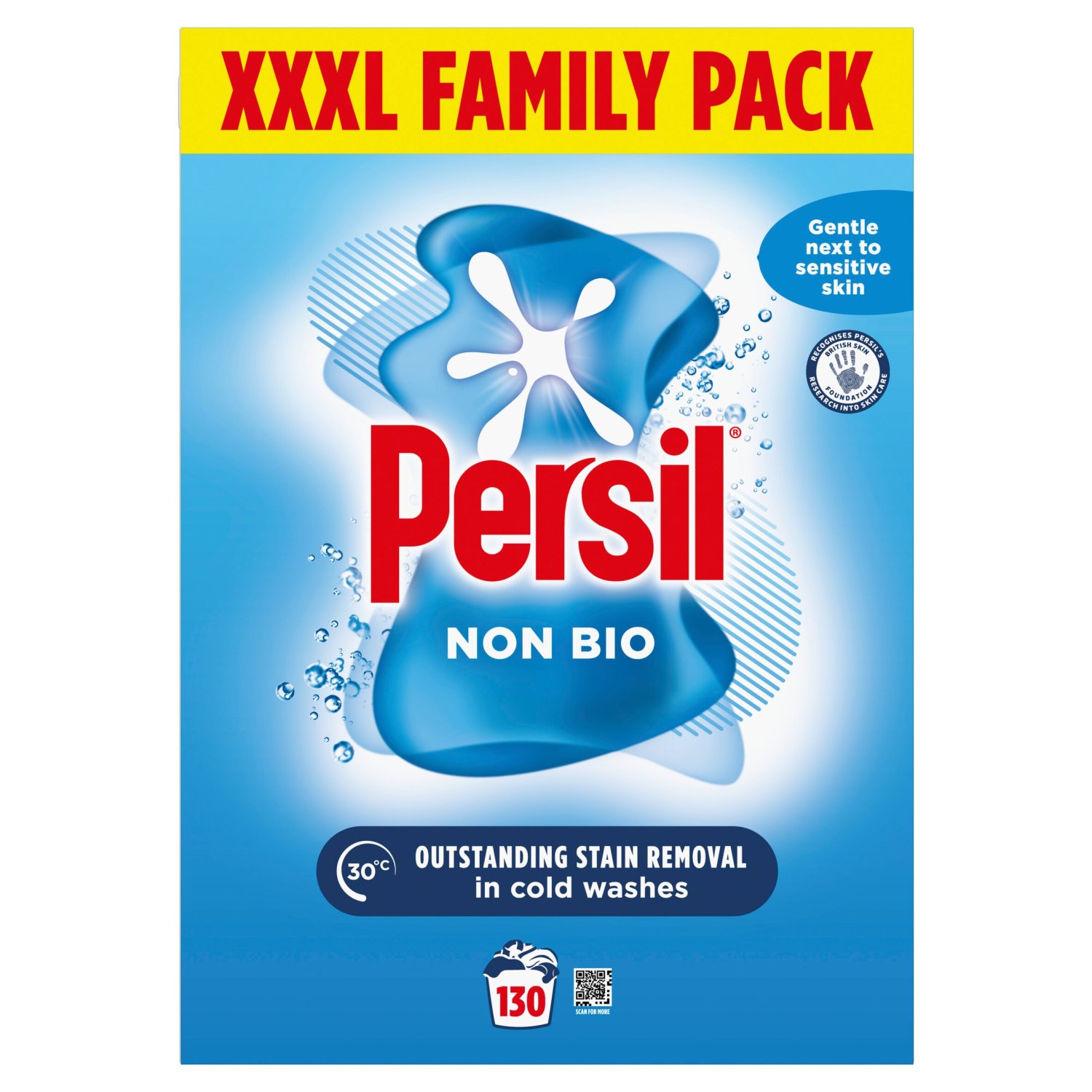 Persil Non Bio Washing Powder XXXL 130 Wash (6.5 kg)