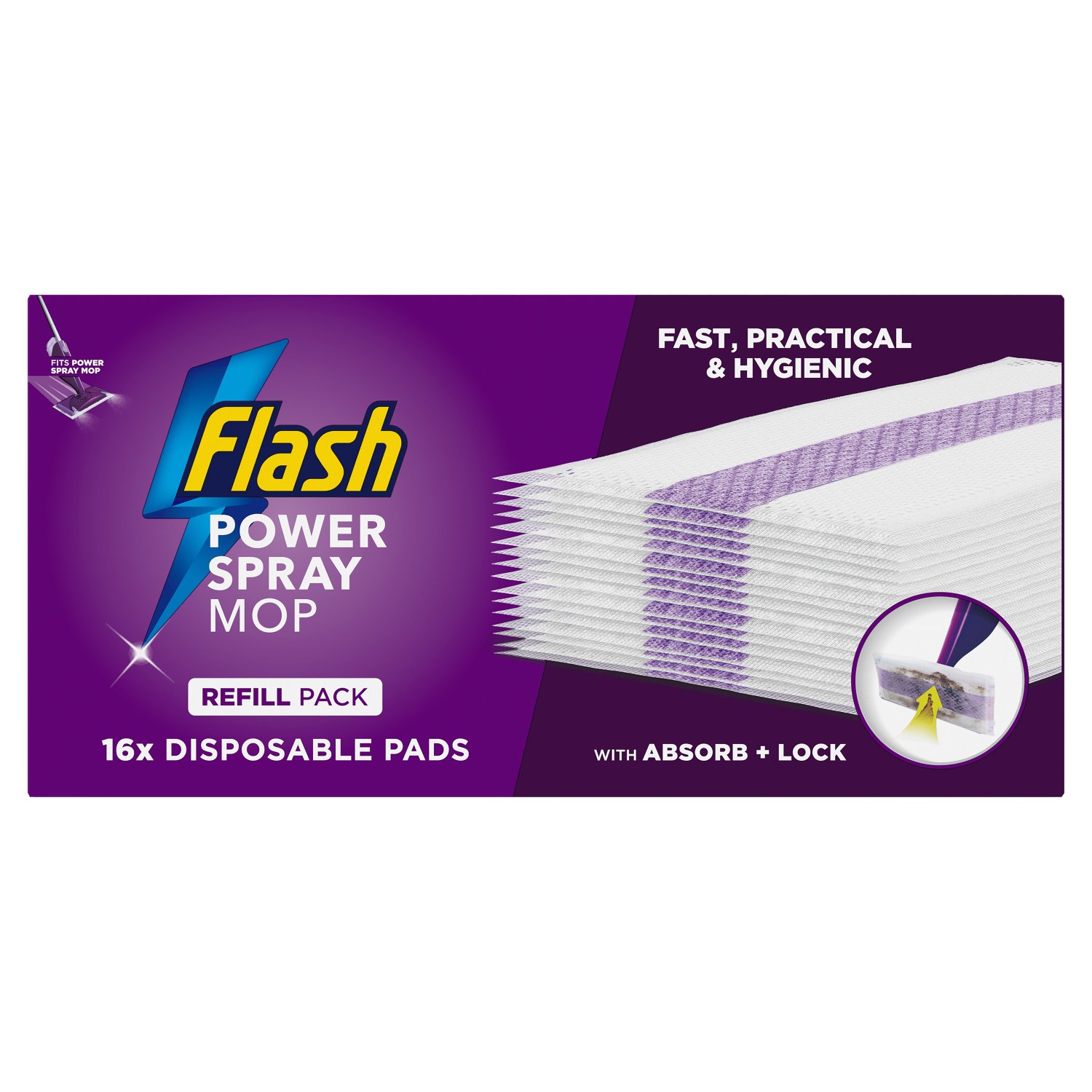 Flash Powermop Refill Pads (16 Piece)