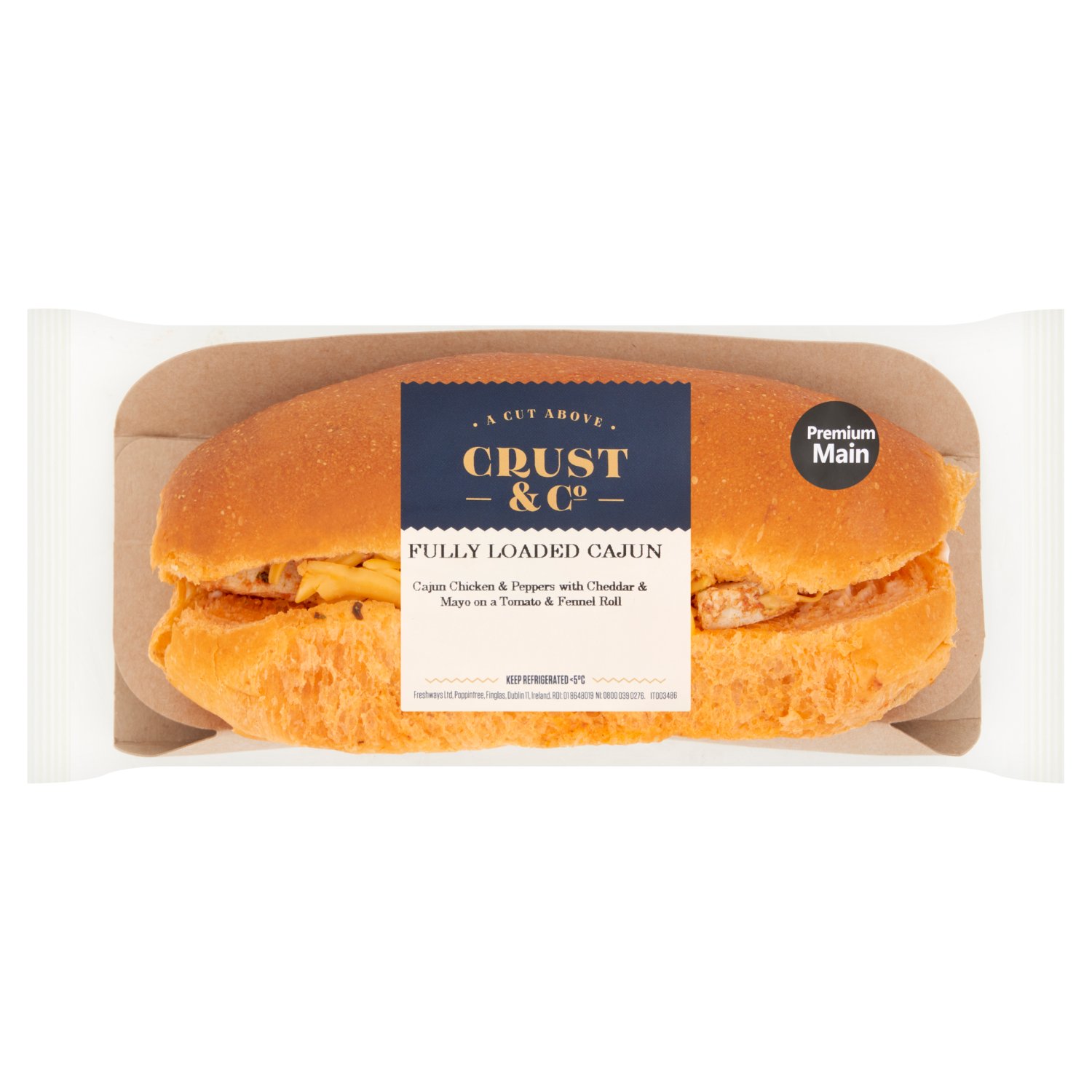 FRESHWAYS FULLY LOADED CHICKEN CAJUN** (1 Piece)