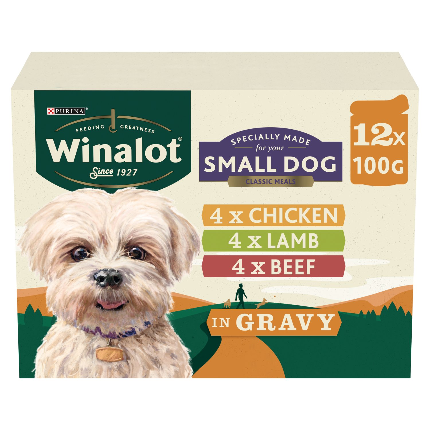 Winalot Small Dog Mixed In Gravy (100 g)