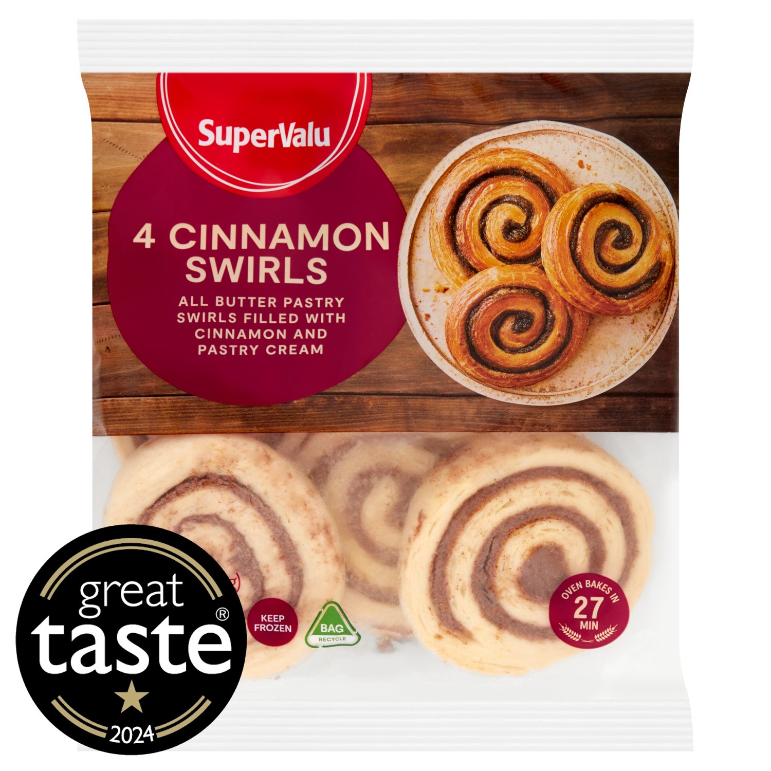 SuperValu Cinnamon Swirls (400 g)