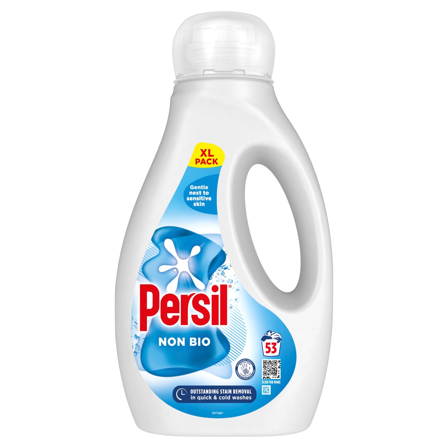 Persil Non Bio Liquid Washing Detergent 53 Wash  (1.43 L)