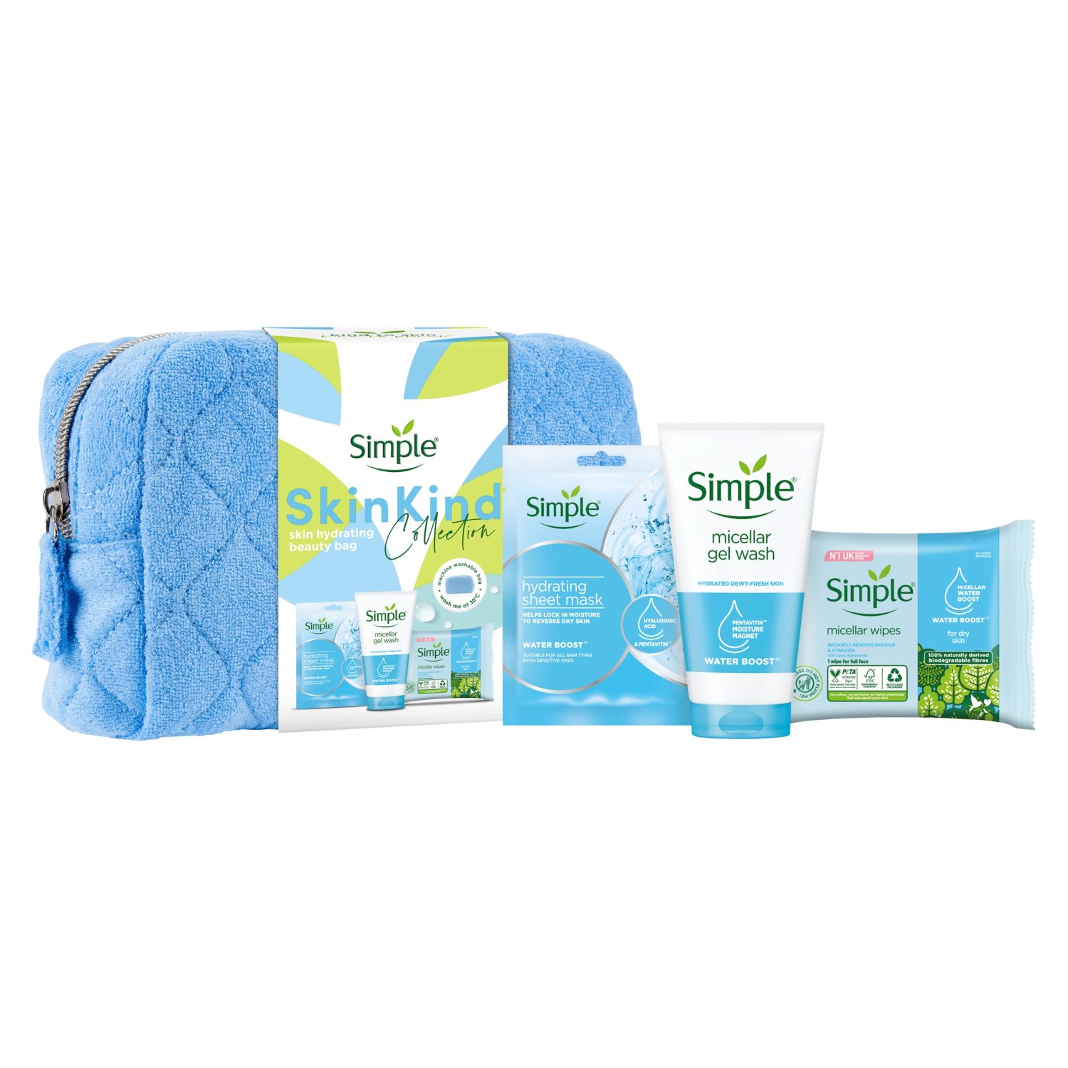 Simple Skin Hydrating Beauty Bag Gift Set (350 g)