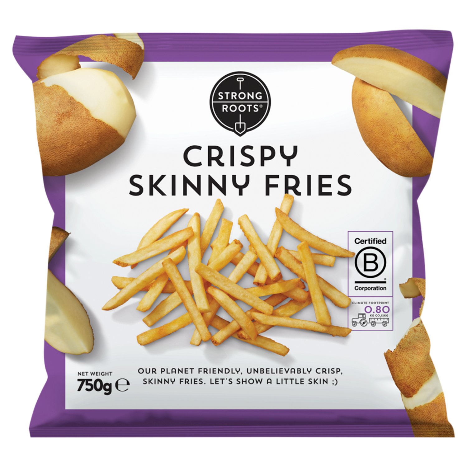 Strong Roots Crispy Skinny Fries (750 g)