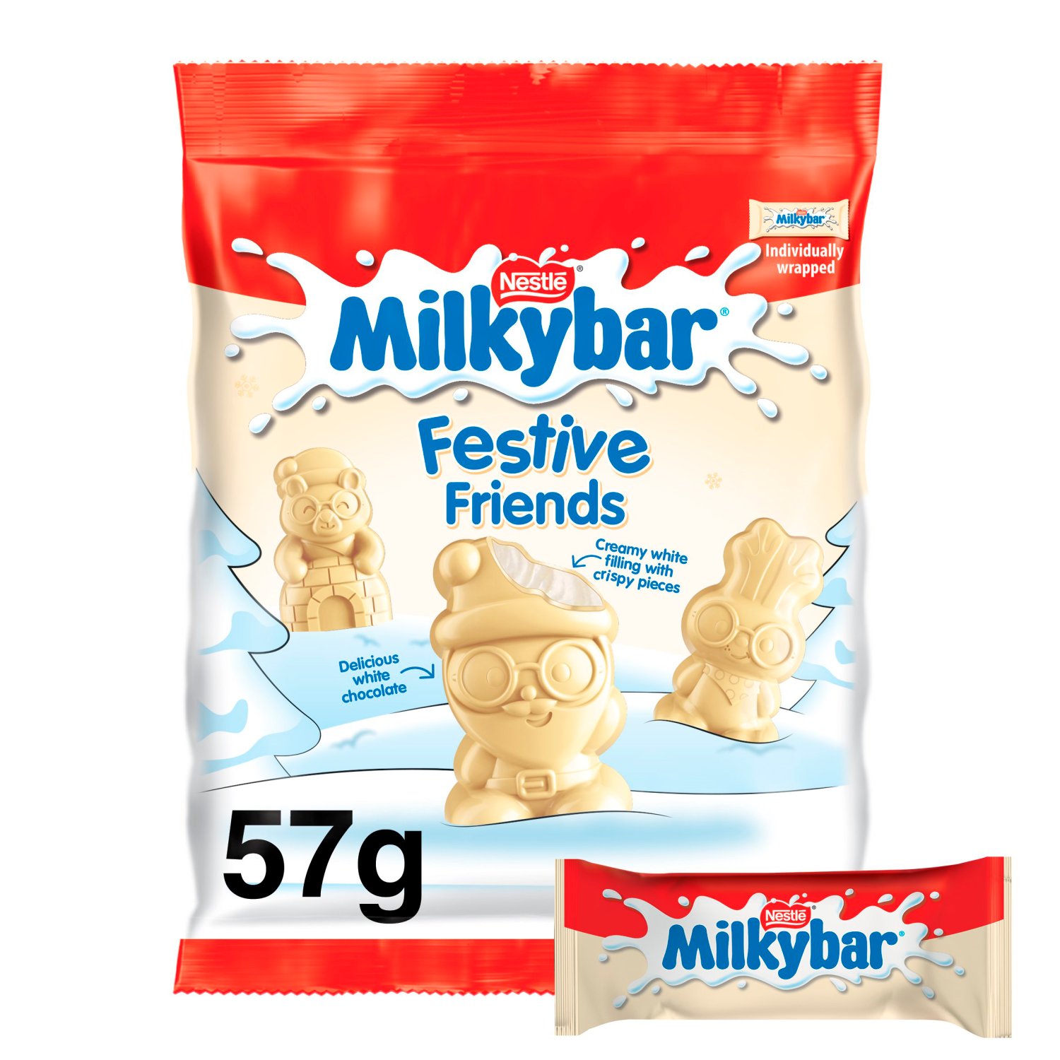 Milkybar Festive Friends Bag (57 g)