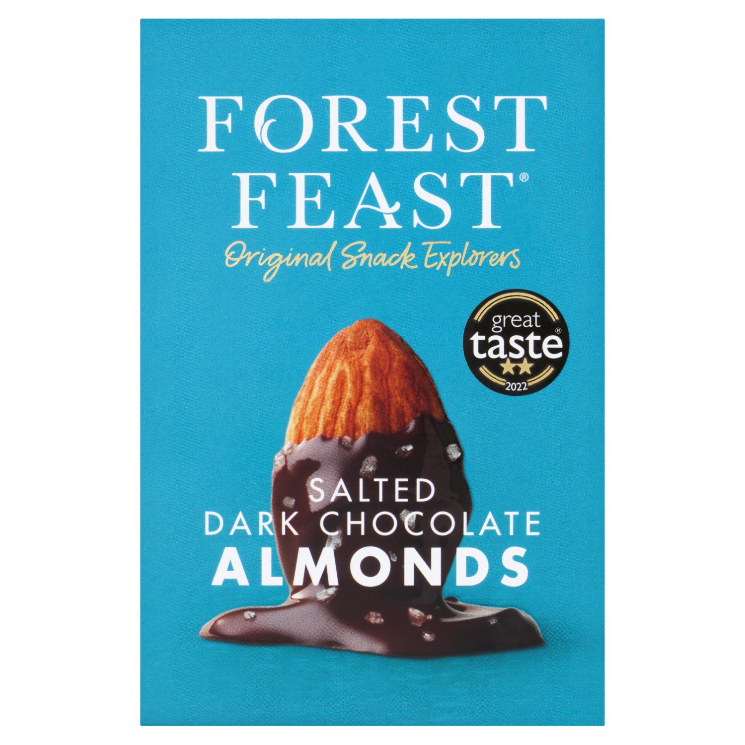 Forest Feast Salted Dark Chocolate Almonds Gift Tube (140 g)