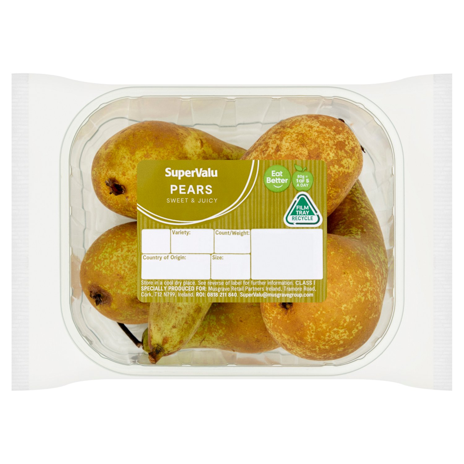 SuperValu Punnet Pear (5 Piece)