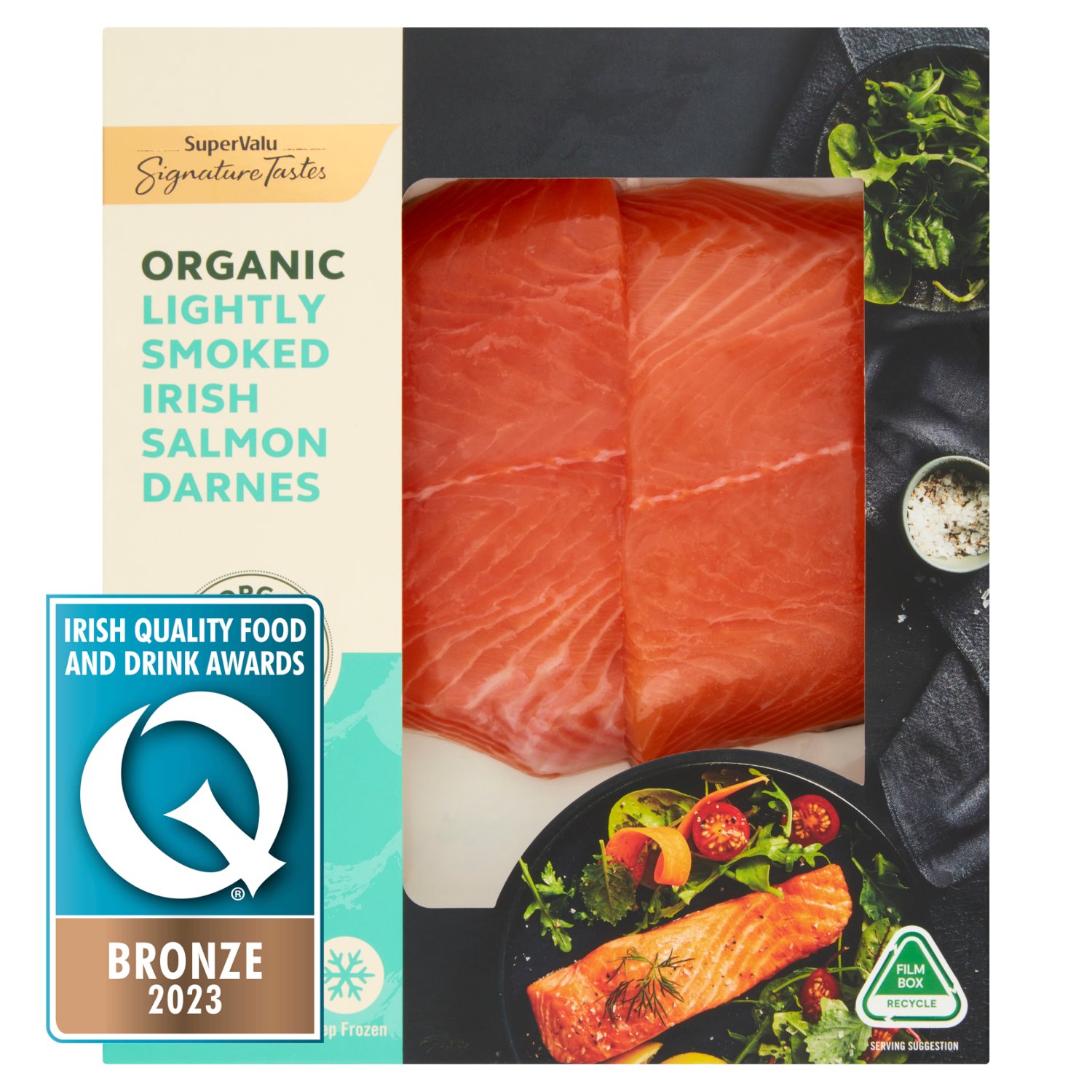 SuperValu Signature Tastes Irish Organic Lightly Smoked Salmon (220 g)