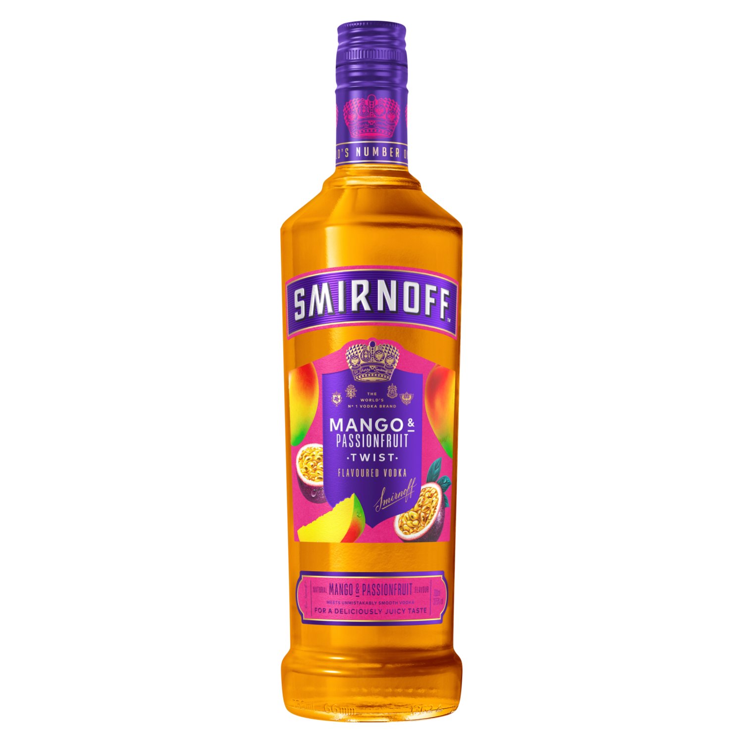 Smirnoff Mango & Passionfruit Twist Vodka Bottle (70 cl)