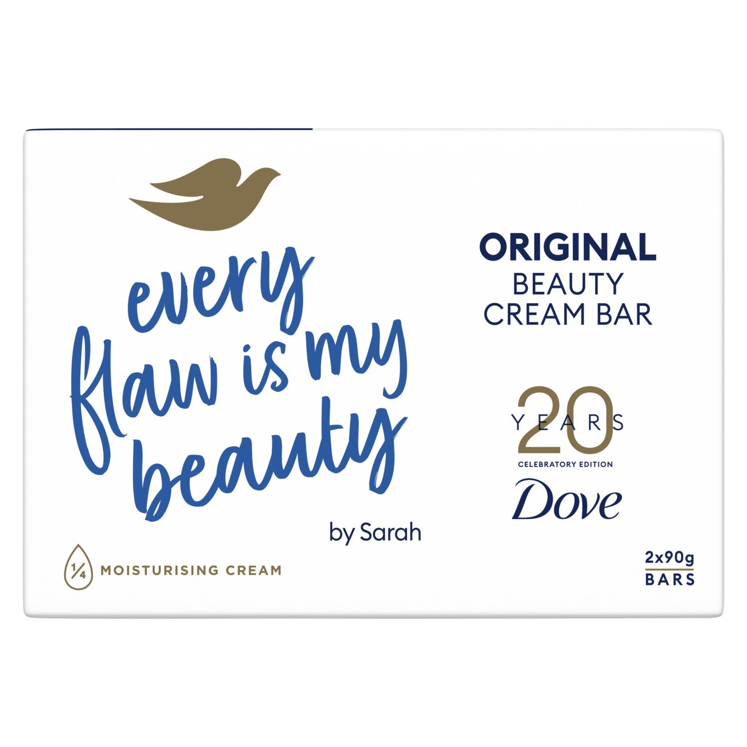 Dove Beauty Cream Soap Bar 2 Pack (90 g)