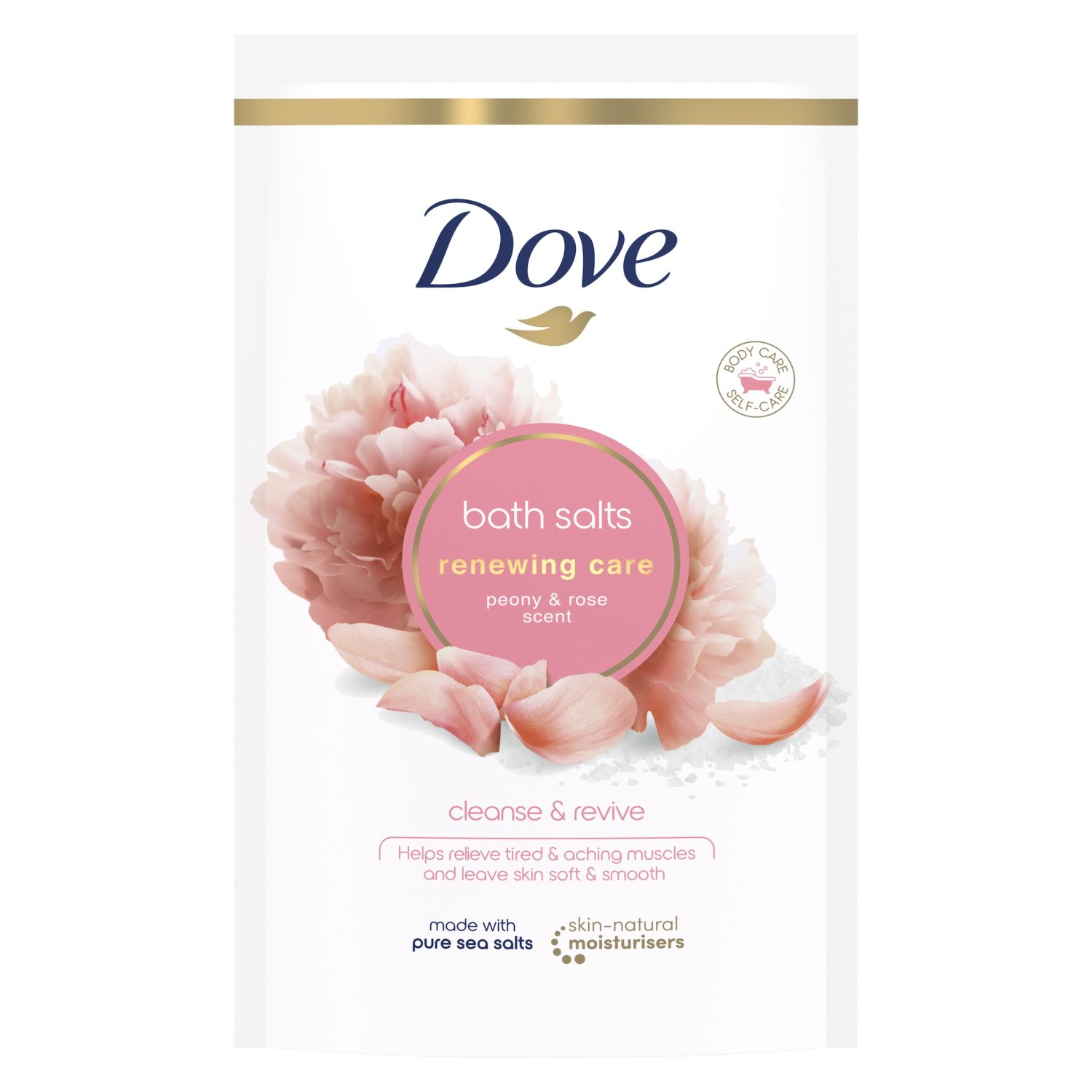 Dove Renewing Care Bath Salts 900g Peony & Rose Oil (900 g)