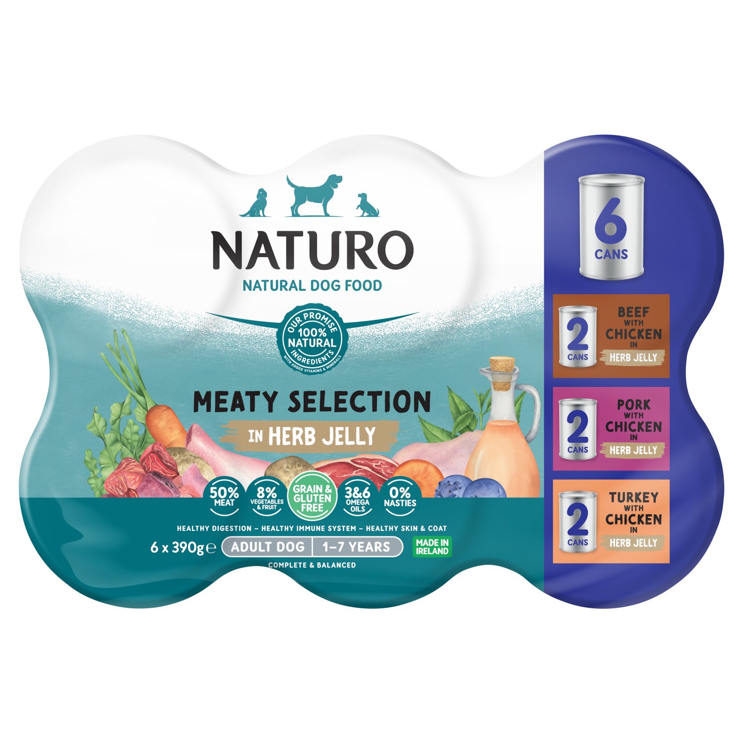 Naturo Grain & Gluten Free Variety (390 g)