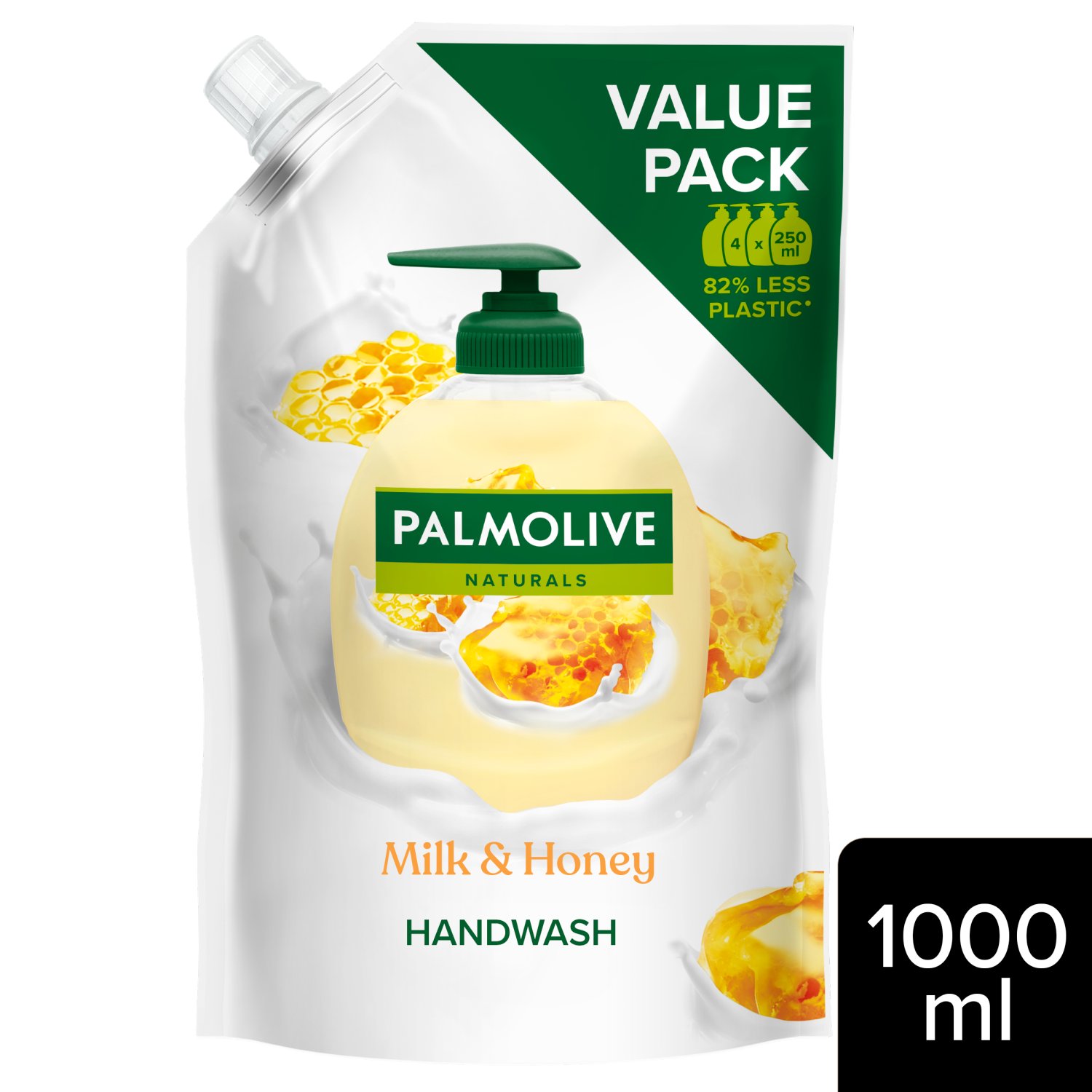 Palmolive Milk & Honey Liquid Hand Soap Refill Pack (1 L)