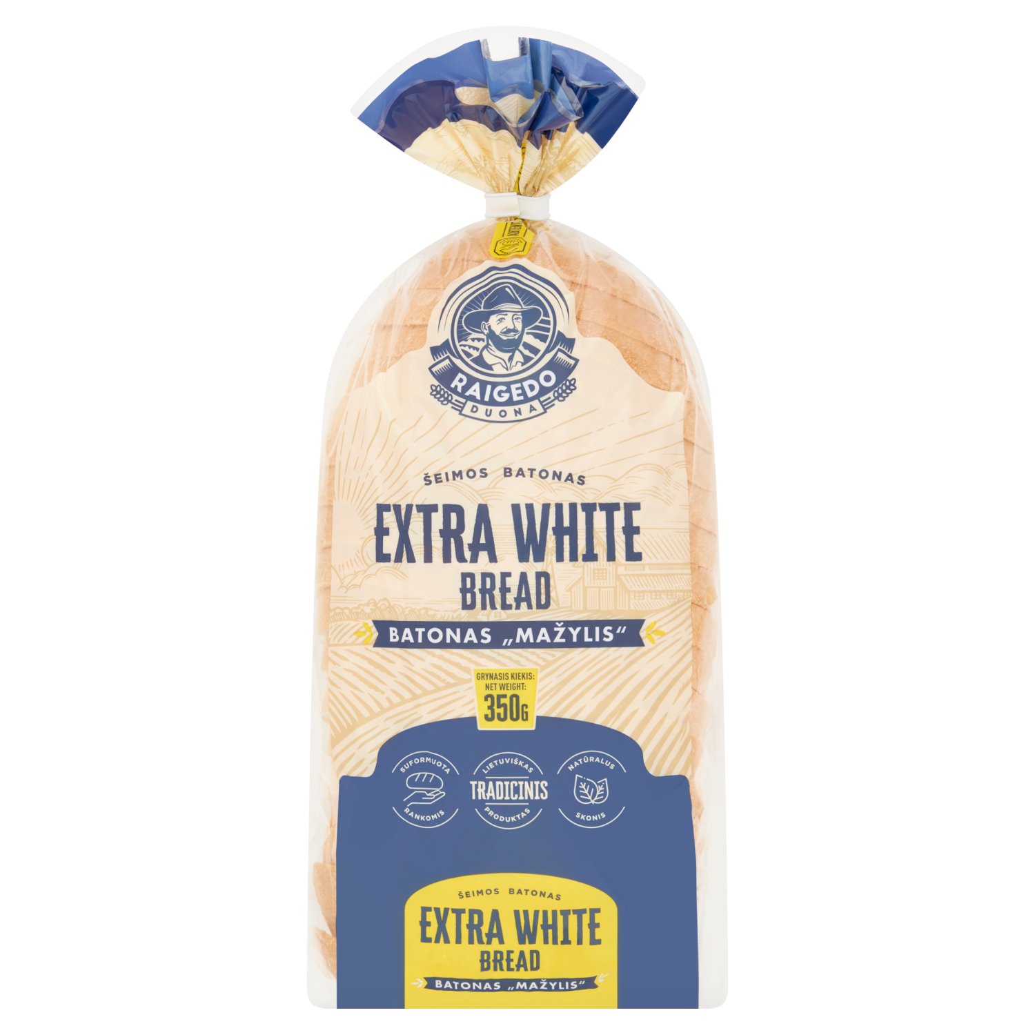 The Happy Family Bakery Extra White Baton Bread (350 g)