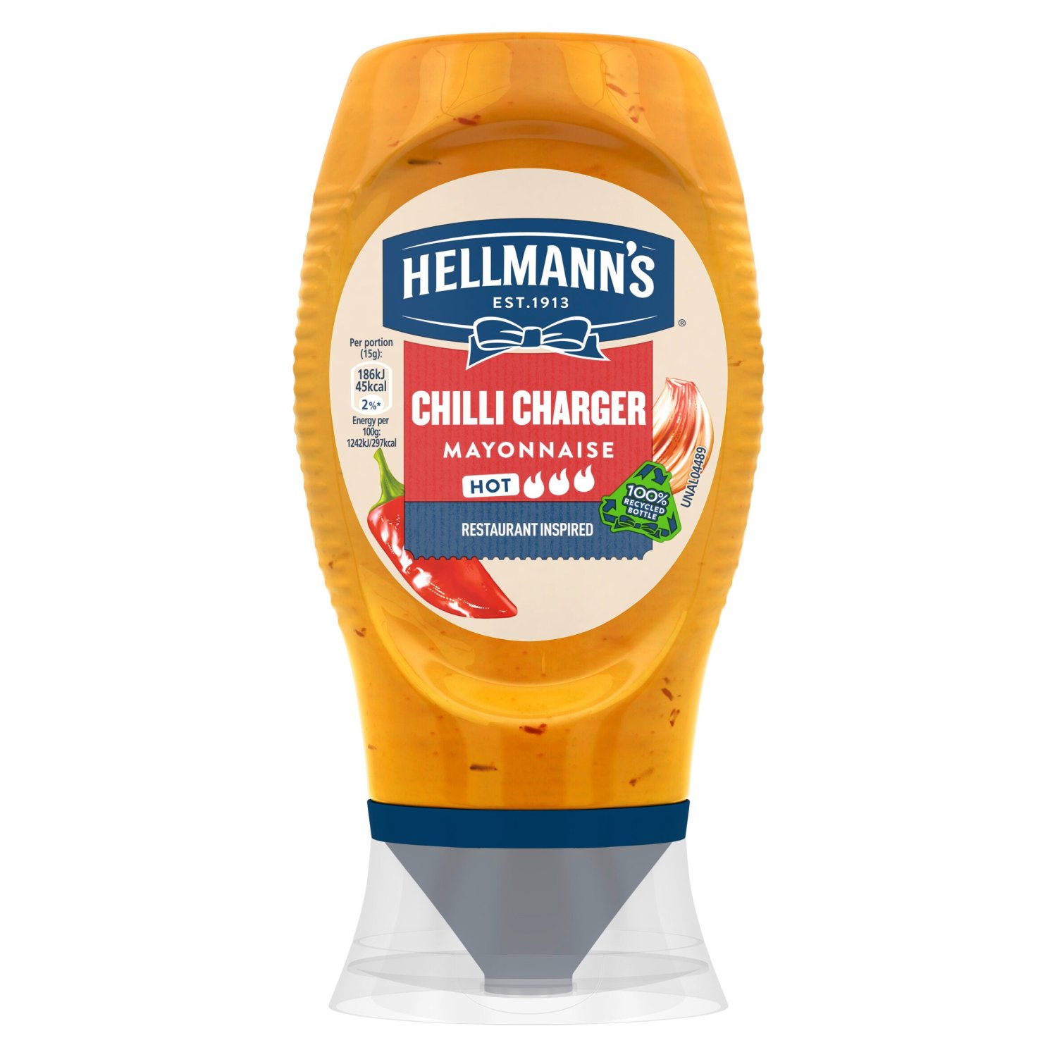 Hellmanns Chilli Charger Mayonnaise (250 ml)