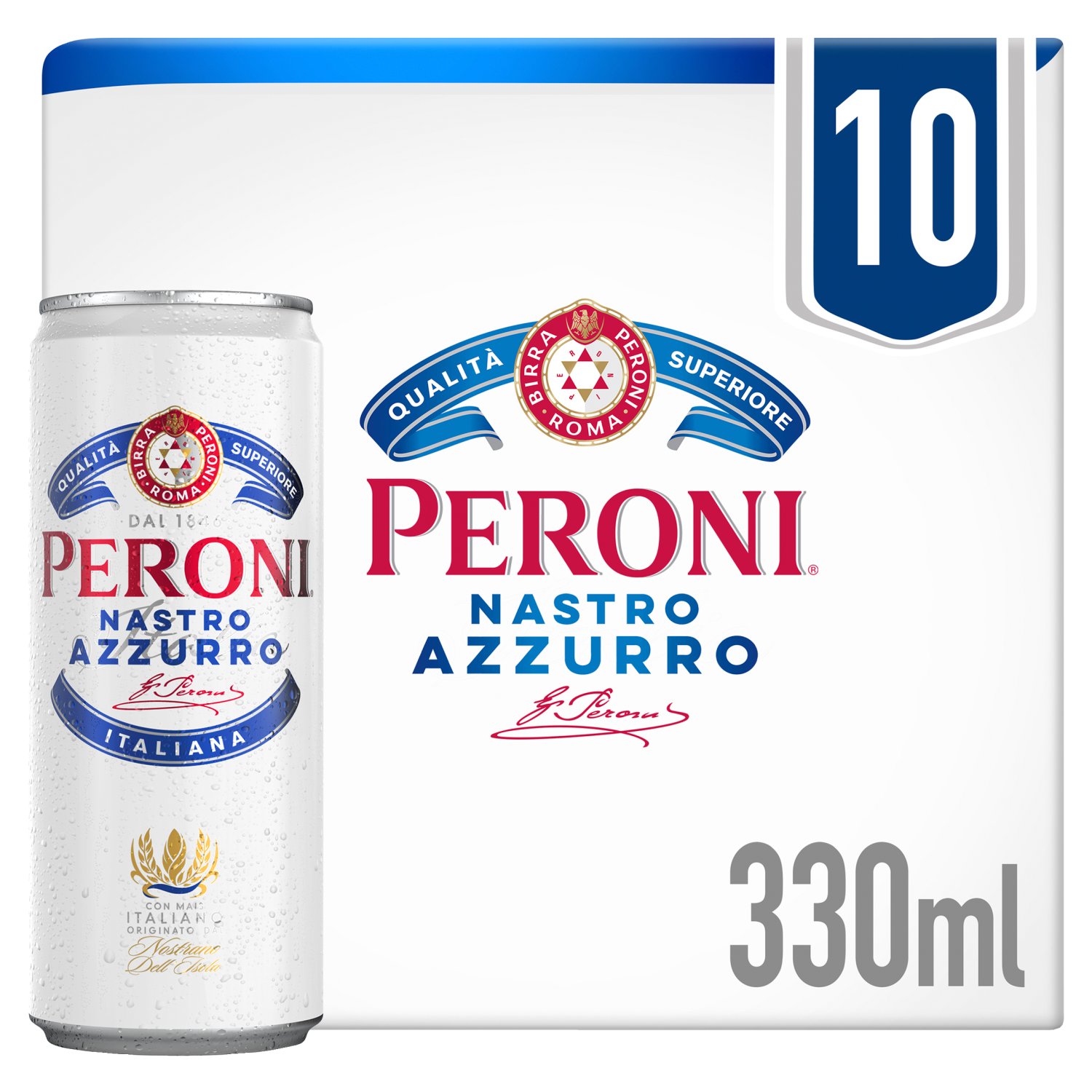 Peroni Can 10 Pack (330 ml)