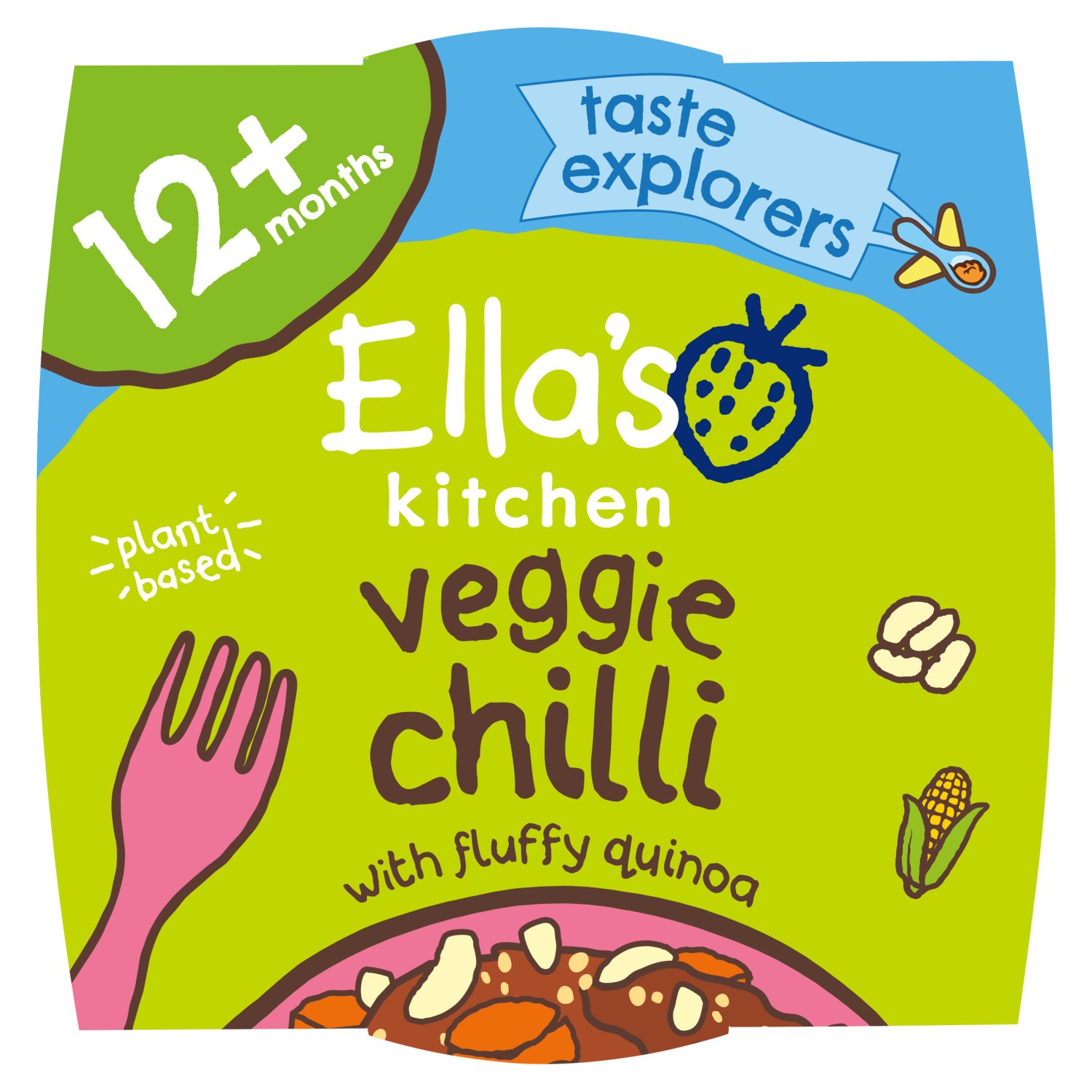 Ella's Kitchen Veggie Chilli with Quinoa 12+Months (200 g)