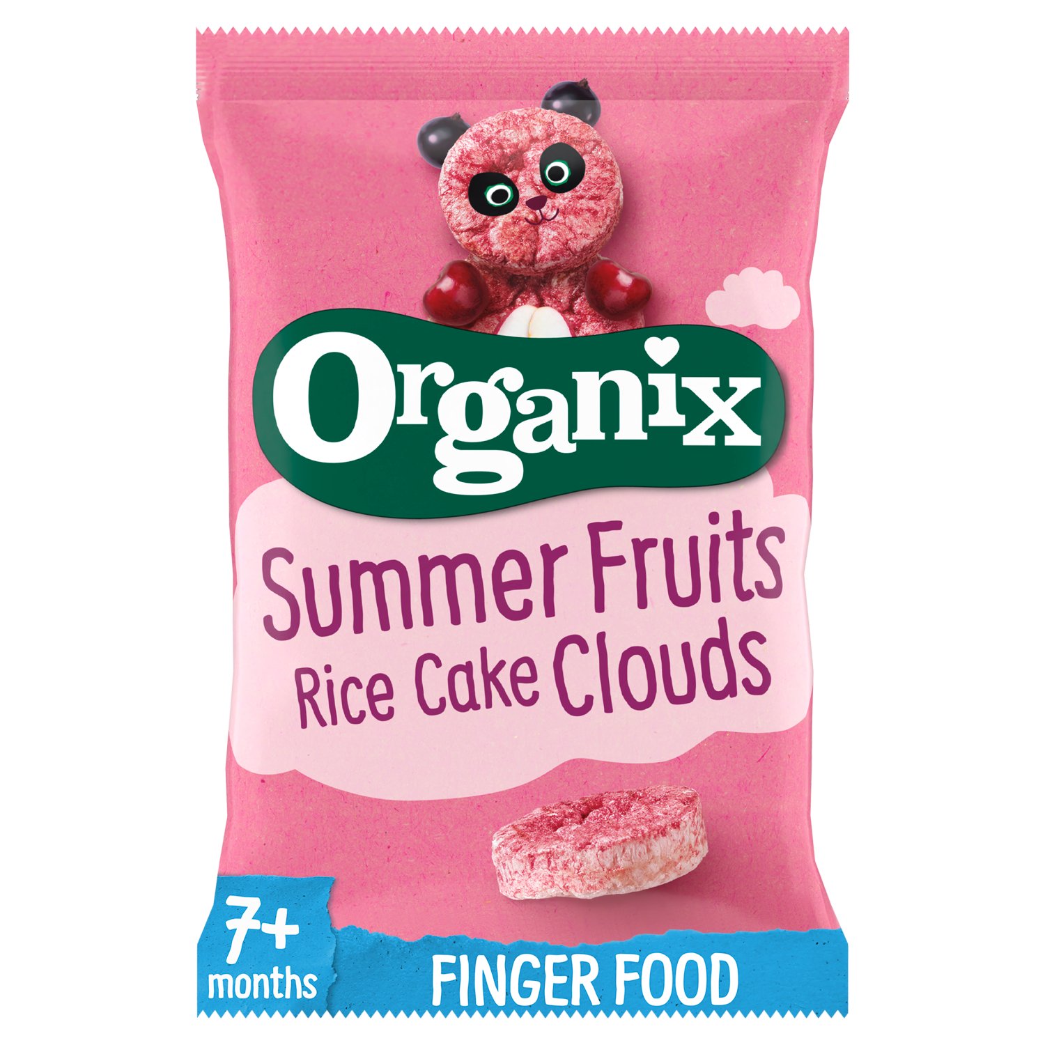 Organix Summer Fruits Rice Cake Clouds (40 g)