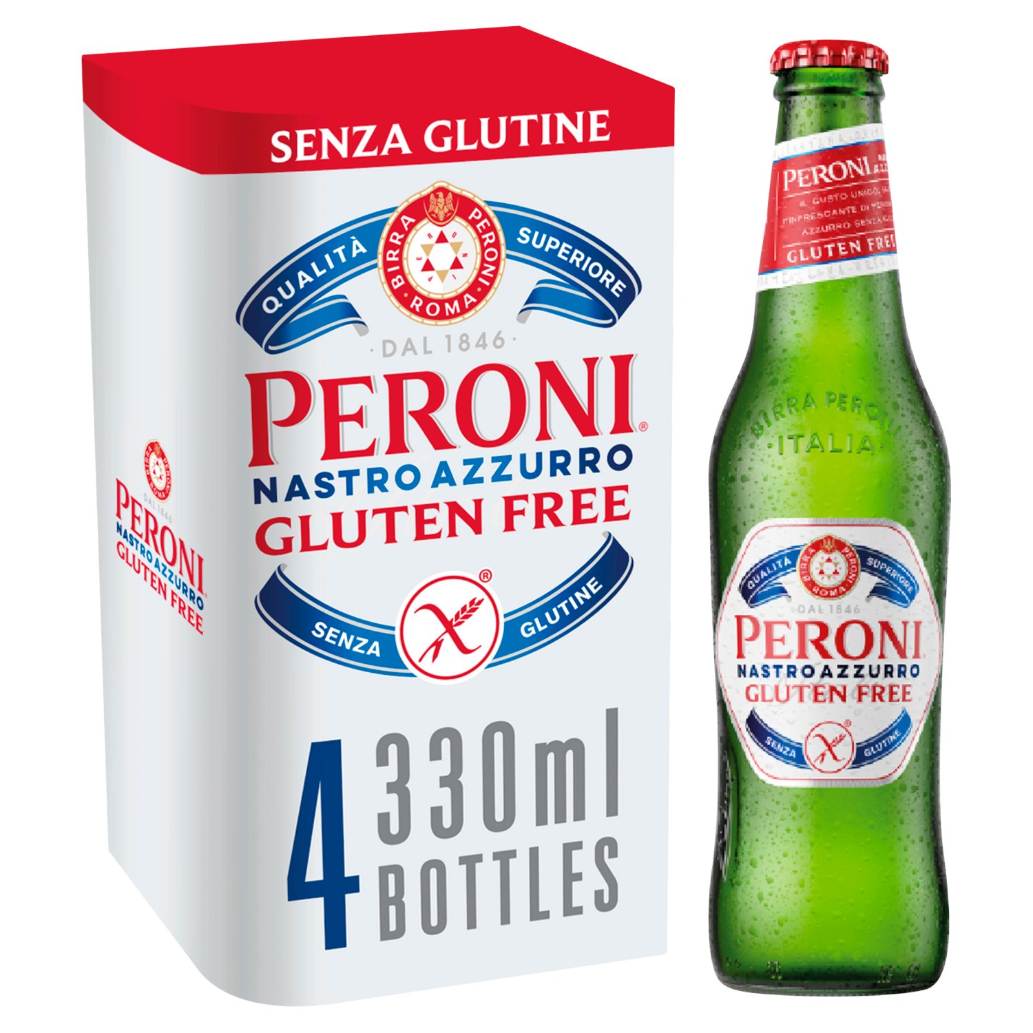 Peroni Gluten Free 4 Pack (330 ml)