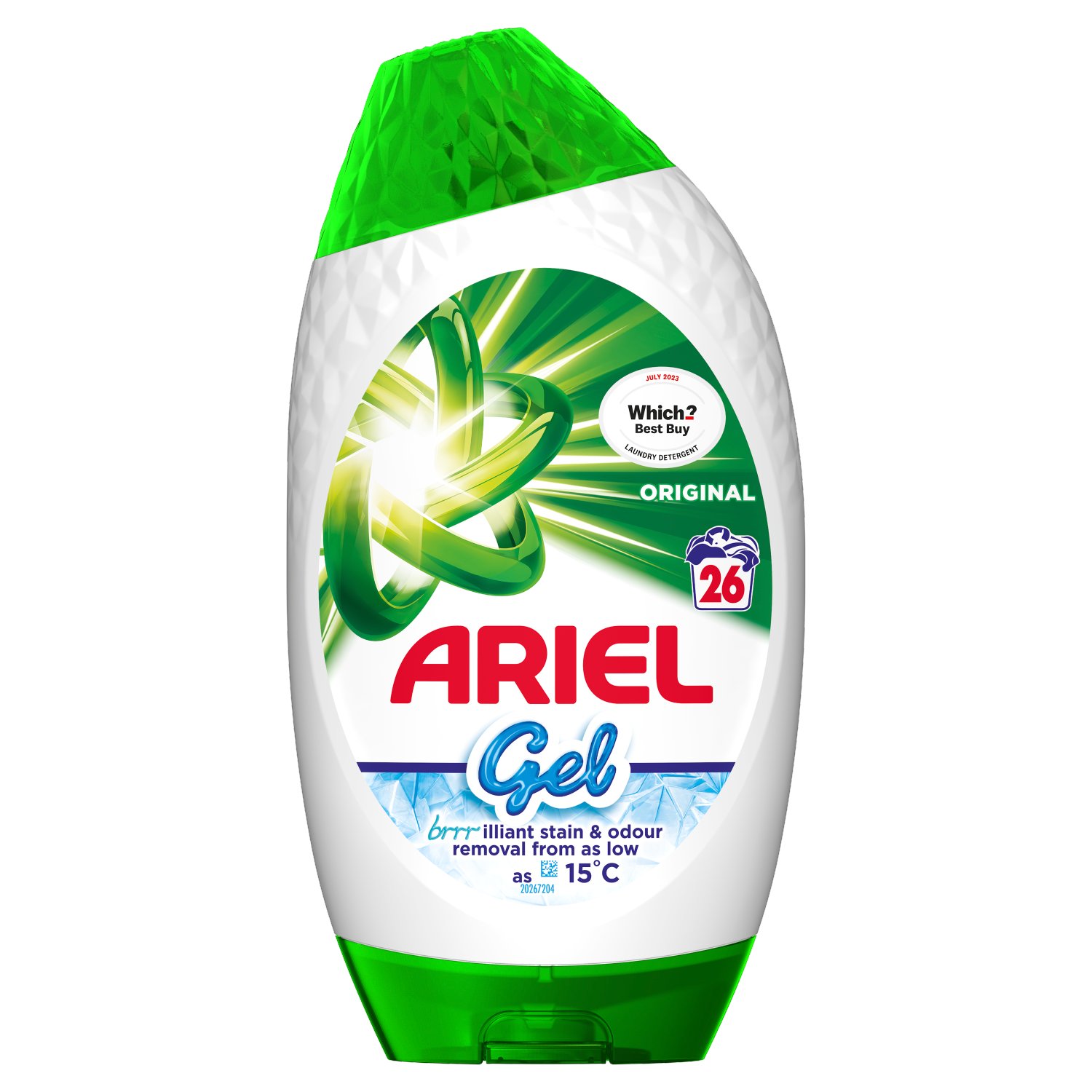 Ariel Gel 26 Wash (858 ml)