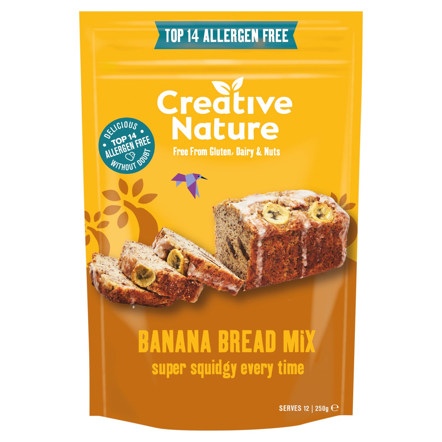 Creative Nature Banana Bread Mix (250 g)