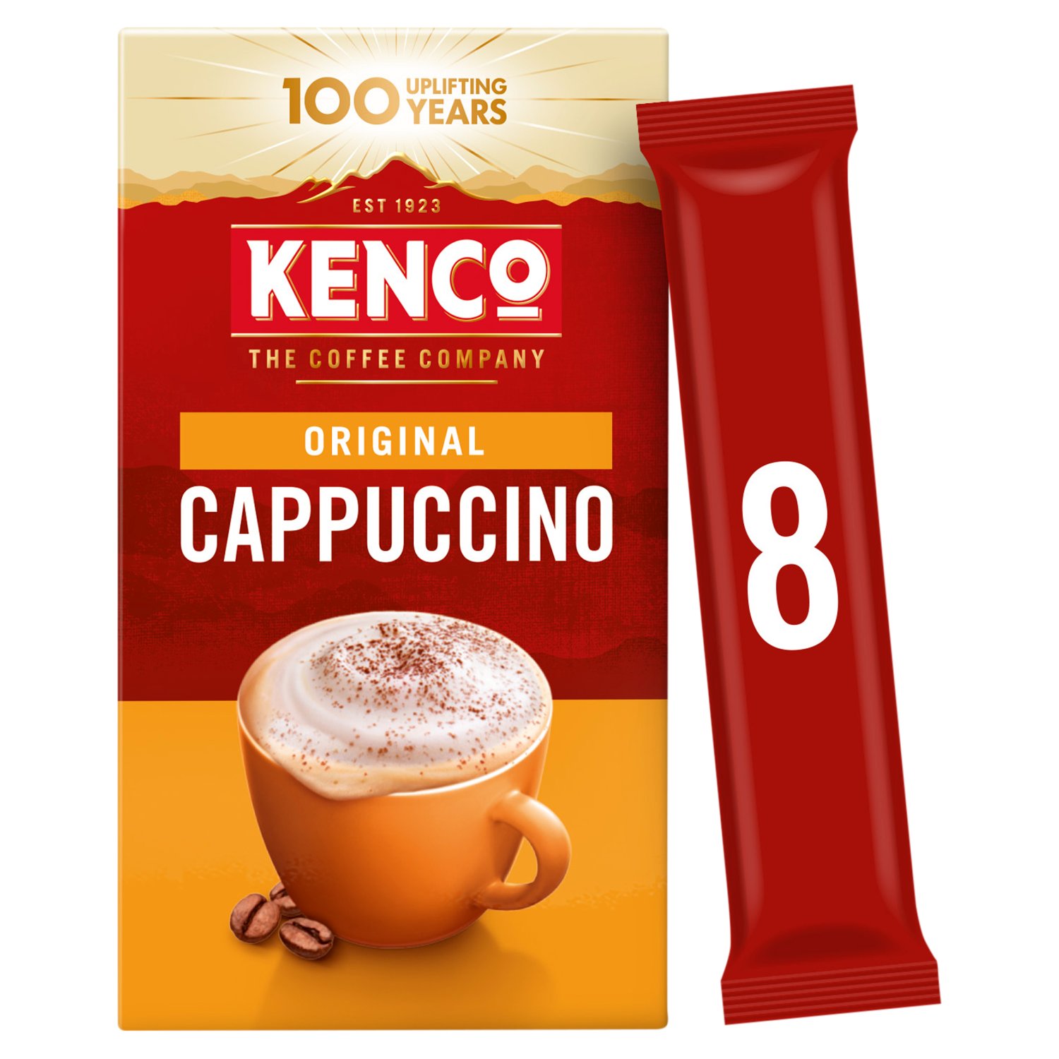 Kenco Cappuccino 8 Pack (118.4 g)