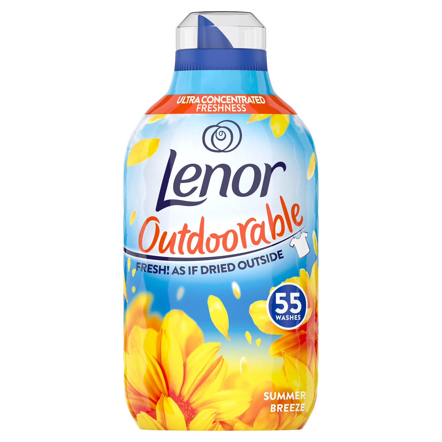 Lenor Outdoorable Fabric Conditioner Summer Breeze 55Wash (770 ml)