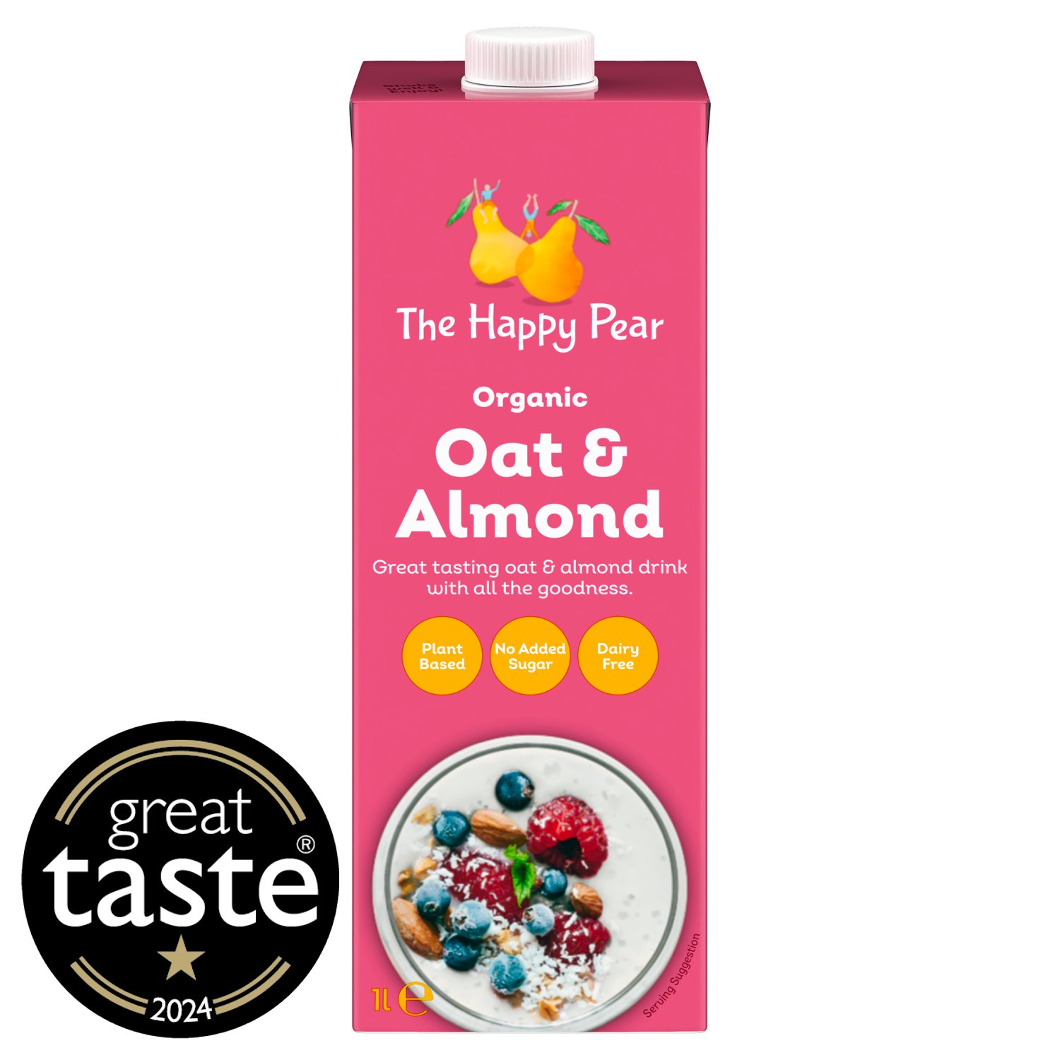 The Happy Pear Organic Oat & Almond Drink (1 L)